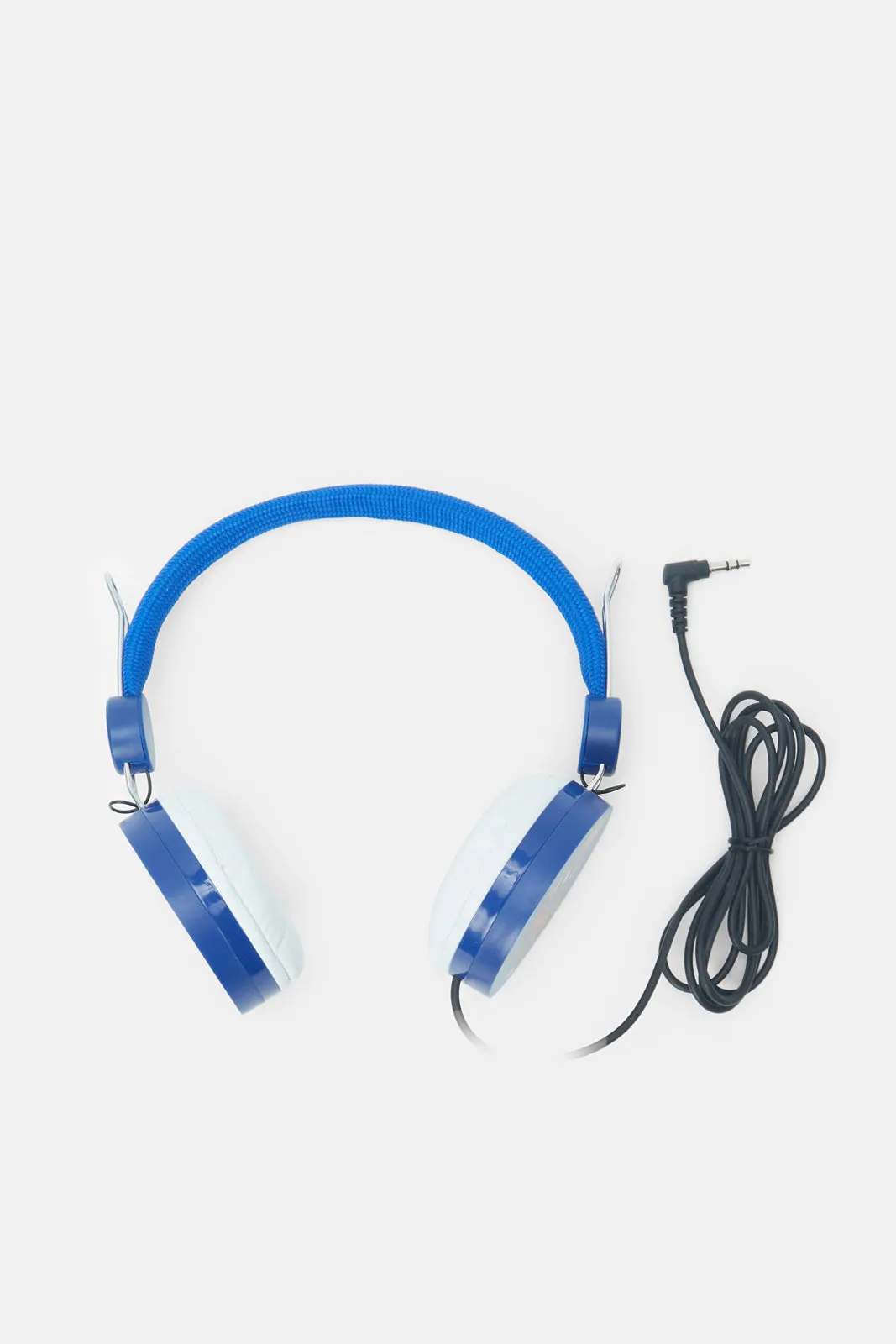 Blue Spiderman Print Head Phone