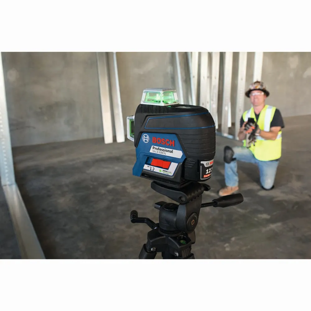 Bosch GLL3-330CG 360° Connected All-In-One Leveling & Alignment-Line Laser