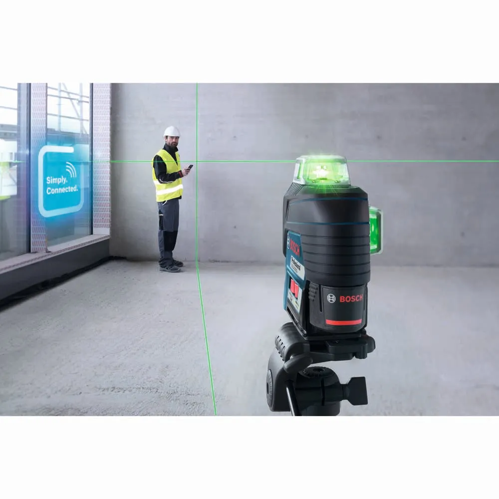 Bosch GLL3-330CG 360° Connected All-In-One Leveling & Alignment-Line Laser