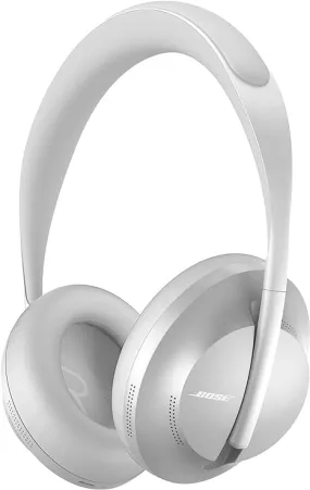 Bose Headphones 700, Noise Cancelling Bluetooth Over-Ear Wireless Headphones with Built-In Microphone for Clear Calls and Alexa Voice Control, Silver Luxe