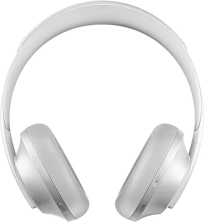 Bose Headphones 700, Noise Cancelling Bluetooth Over-Ear Wireless Headphones with Built-In Microphone for Clear Calls and Alexa Voice Control, Silver Luxe