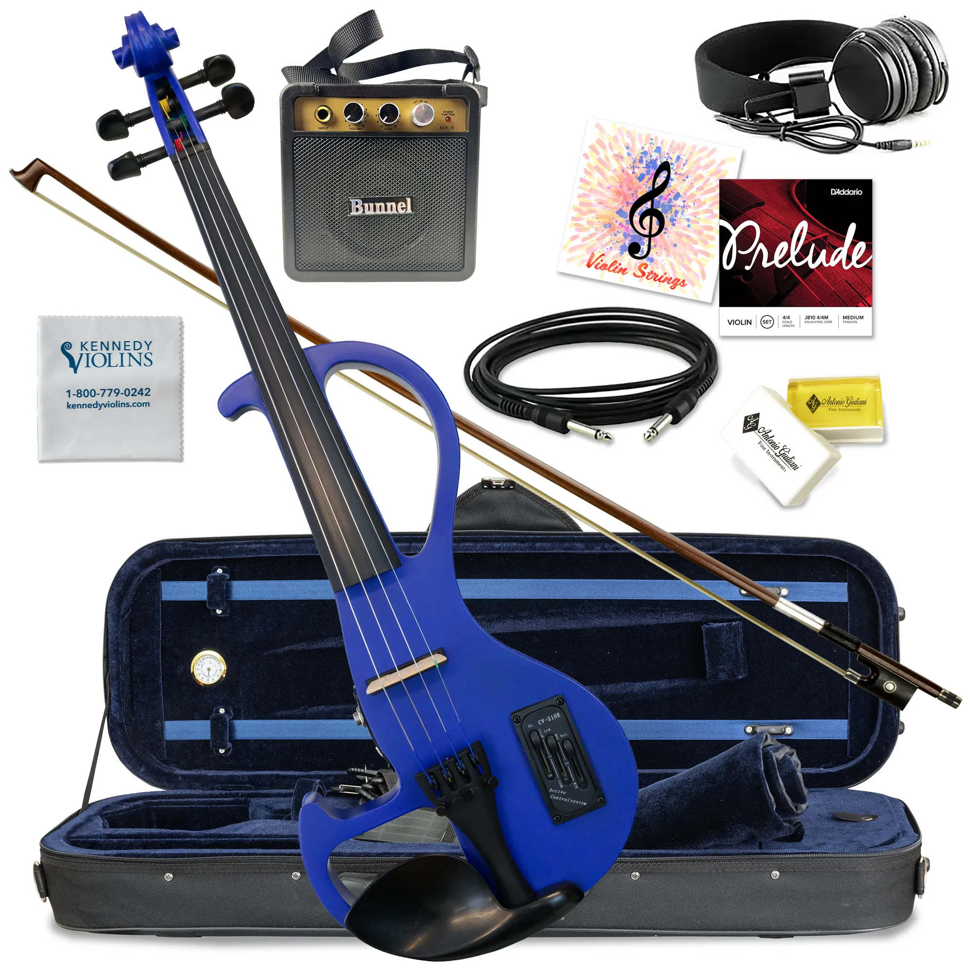 Bunnel Edge Electric Violin Outfit