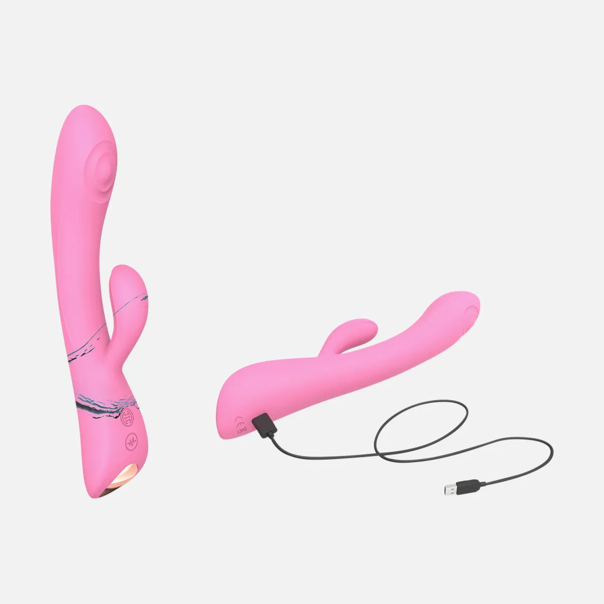 Bunny and Clyde Rabbit Vibrator - Pink Passion