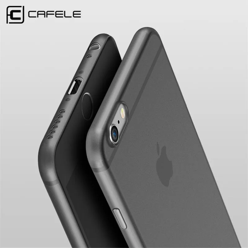 CAFELE Slim Phone Cases For Iphone 6 6S Case Silicone Luxury Anti-Fingerprint PP Shockproof Back Cover For Iphone 7 Plus Case