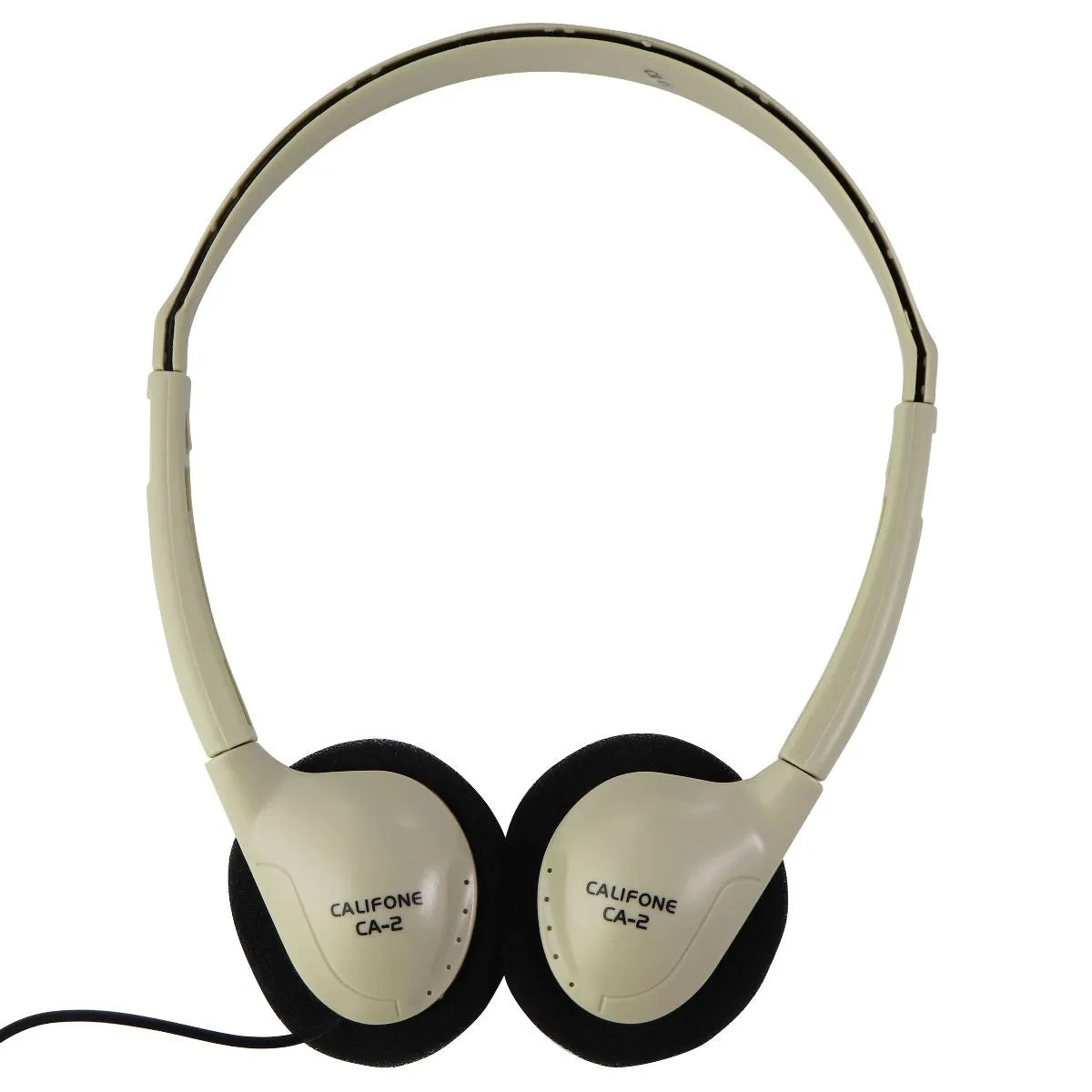 Califone CA-2 Wired 3.5mm Stereo Headphones - Beige