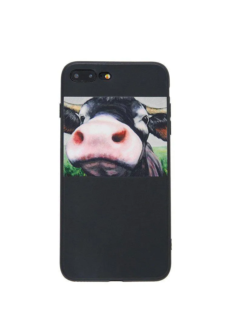 Cattle Print iPhone Case