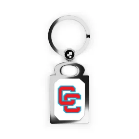 Charlotte Catholic Rectangle Photo Keyring