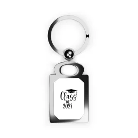 Class of 2023 Rectangle Photo Keyring