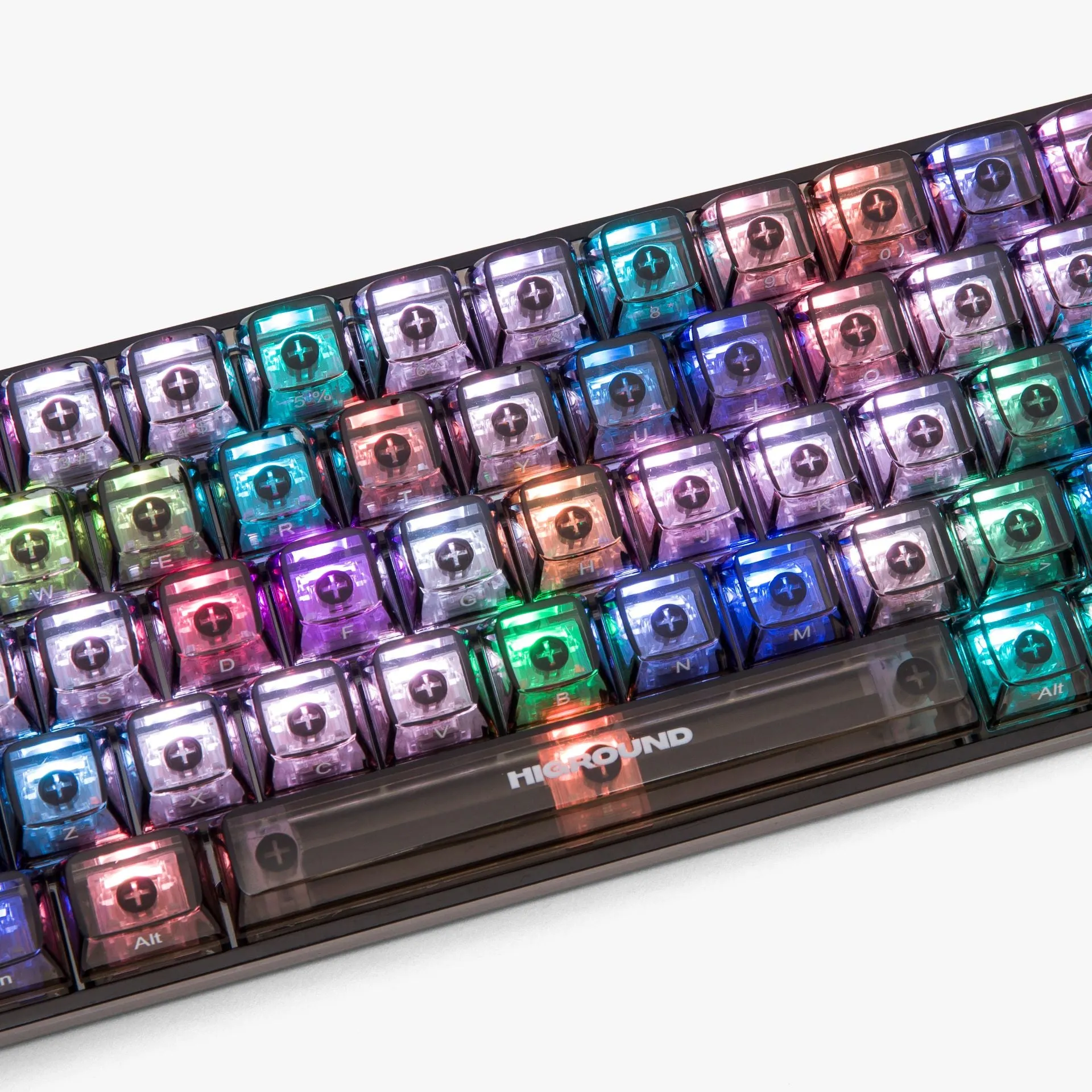 CLEAR OBSIDIAN Basecamp 65 Keyboard