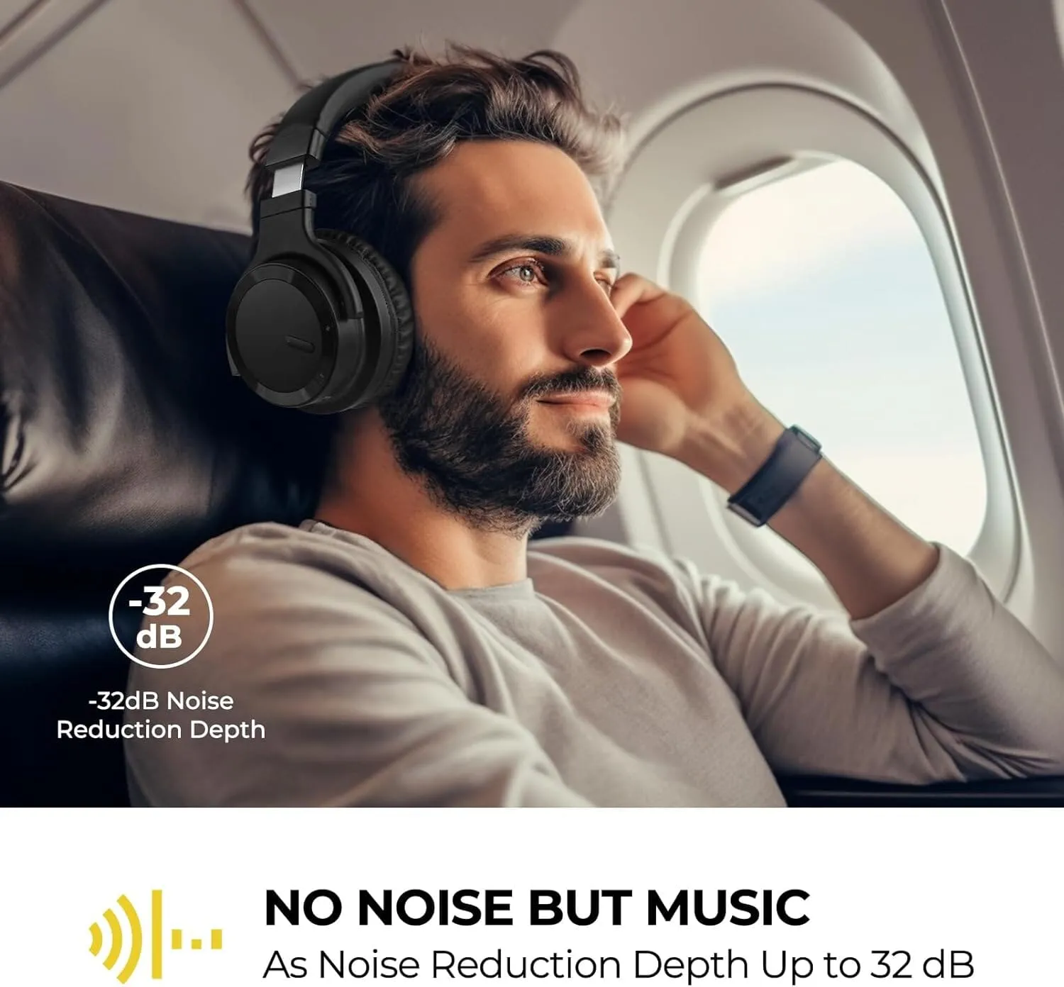 Cowin E7 Ace Active Noise Cancelling Wireless Headphones