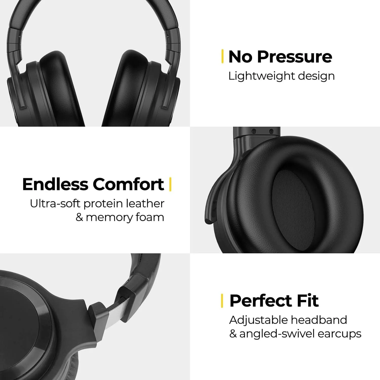 Cowin E7 Ace Active Noise Cancelling Wireless Headphones