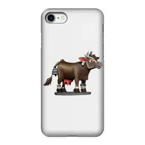 Dark Brown Cow Fully Printed Tough Phone Case