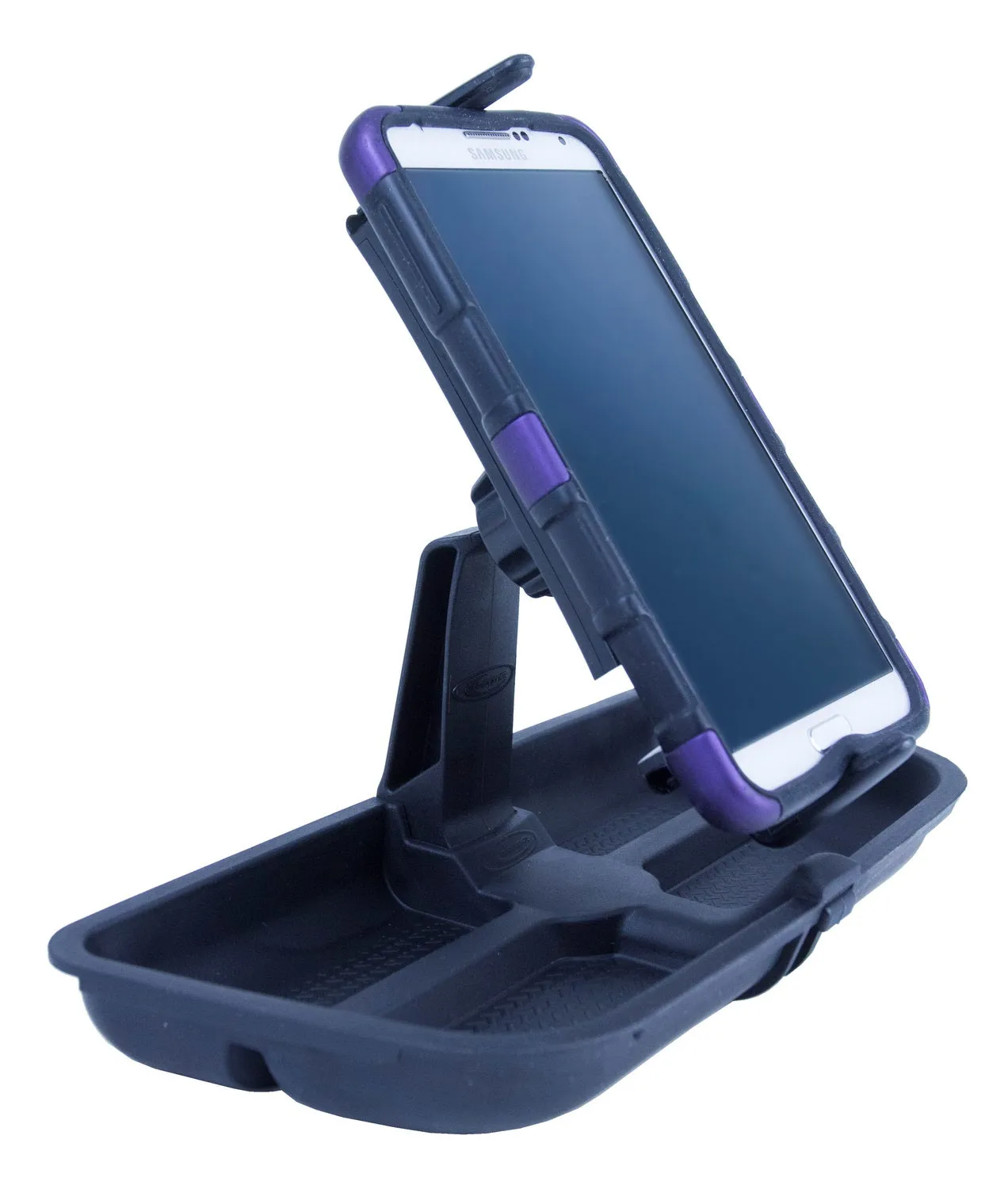 Daystar KJ71057BK 11-17 Upper Dash Panel W/ Large I Phone and I Phone Plus Mini Pad Mount Black Daystar