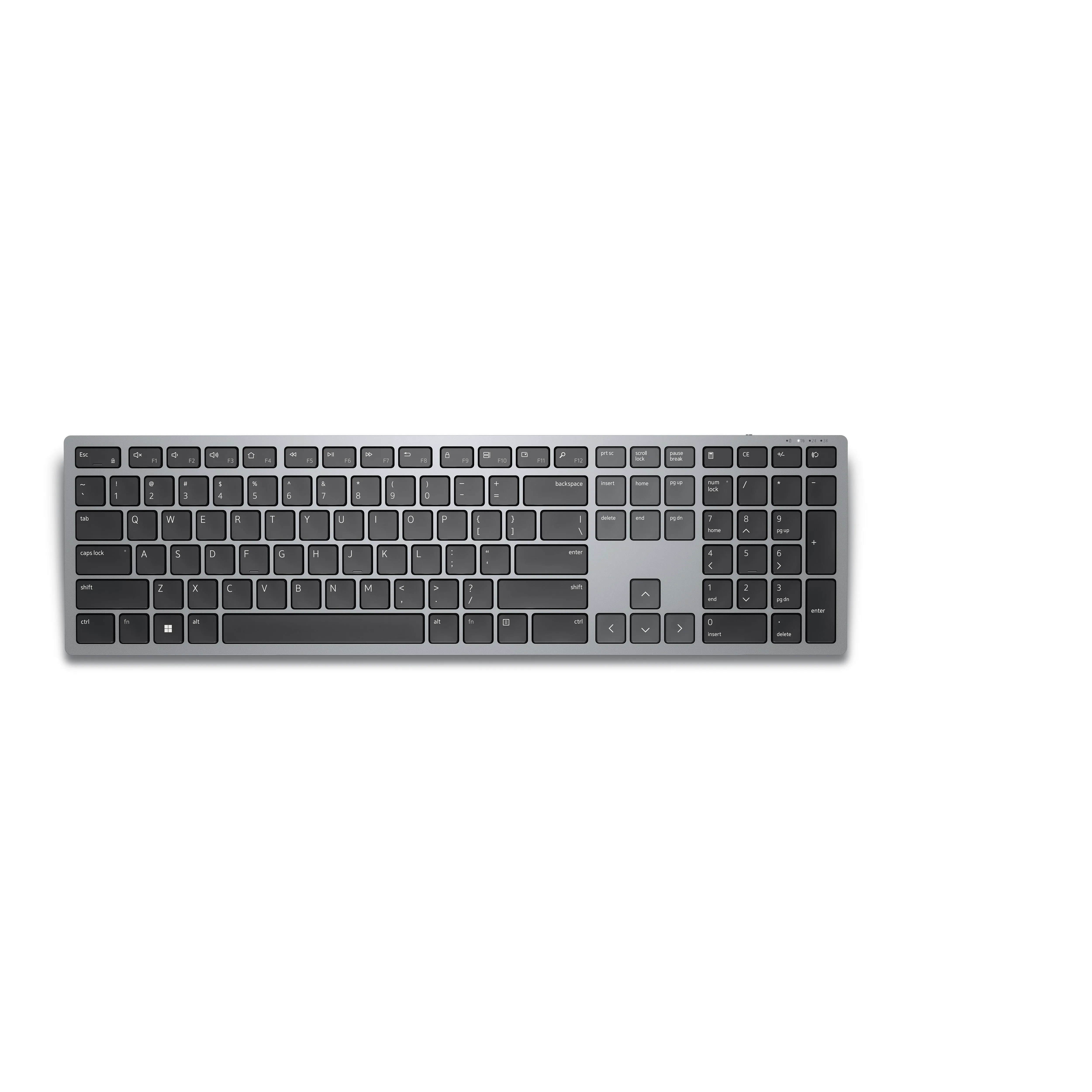 Dell Keyboard Multi-Device Kb700 - Gb Layout - Grey