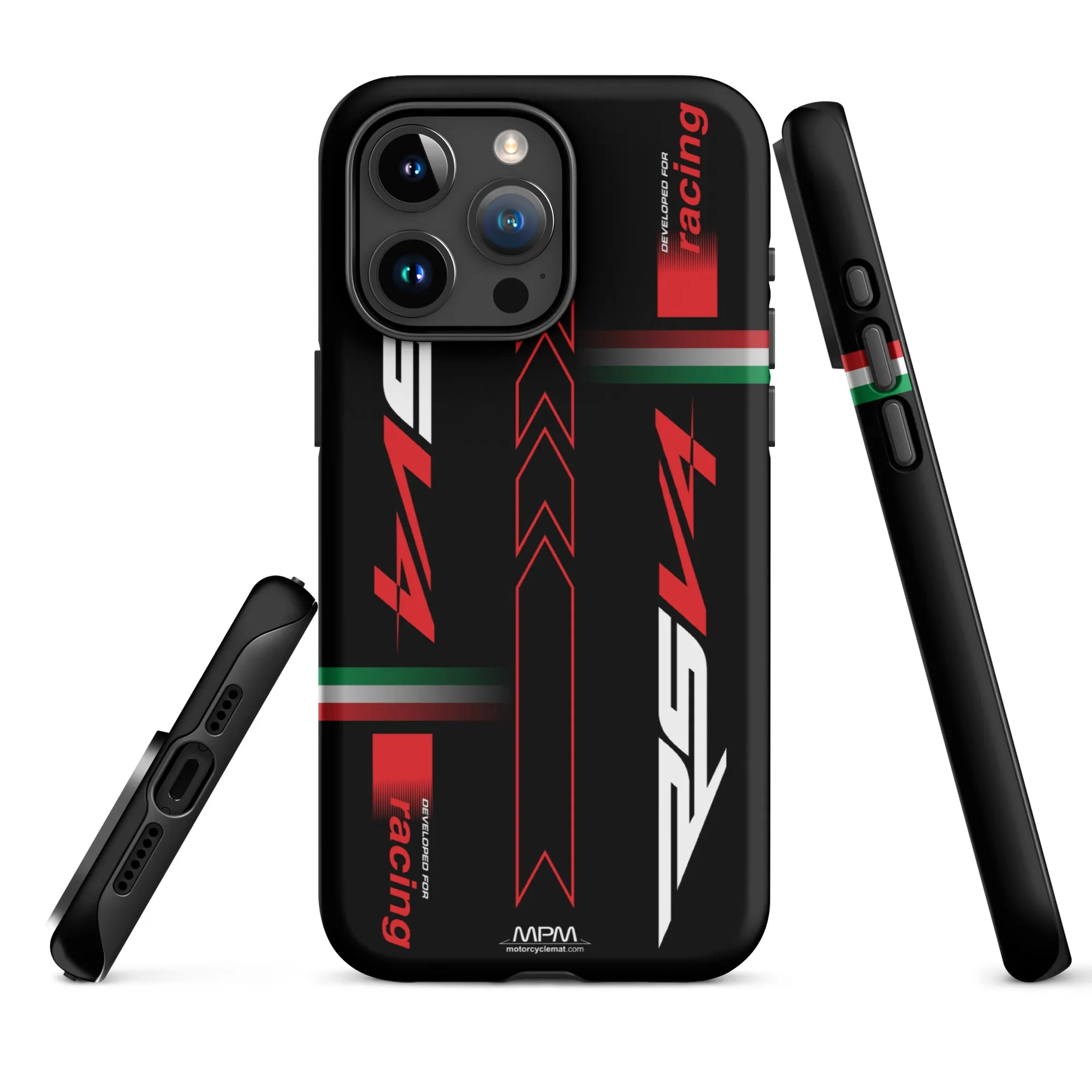 Designed Tough Case For iPhone inspired by Aprilia RSV4 Motorcycle Model - MM5220