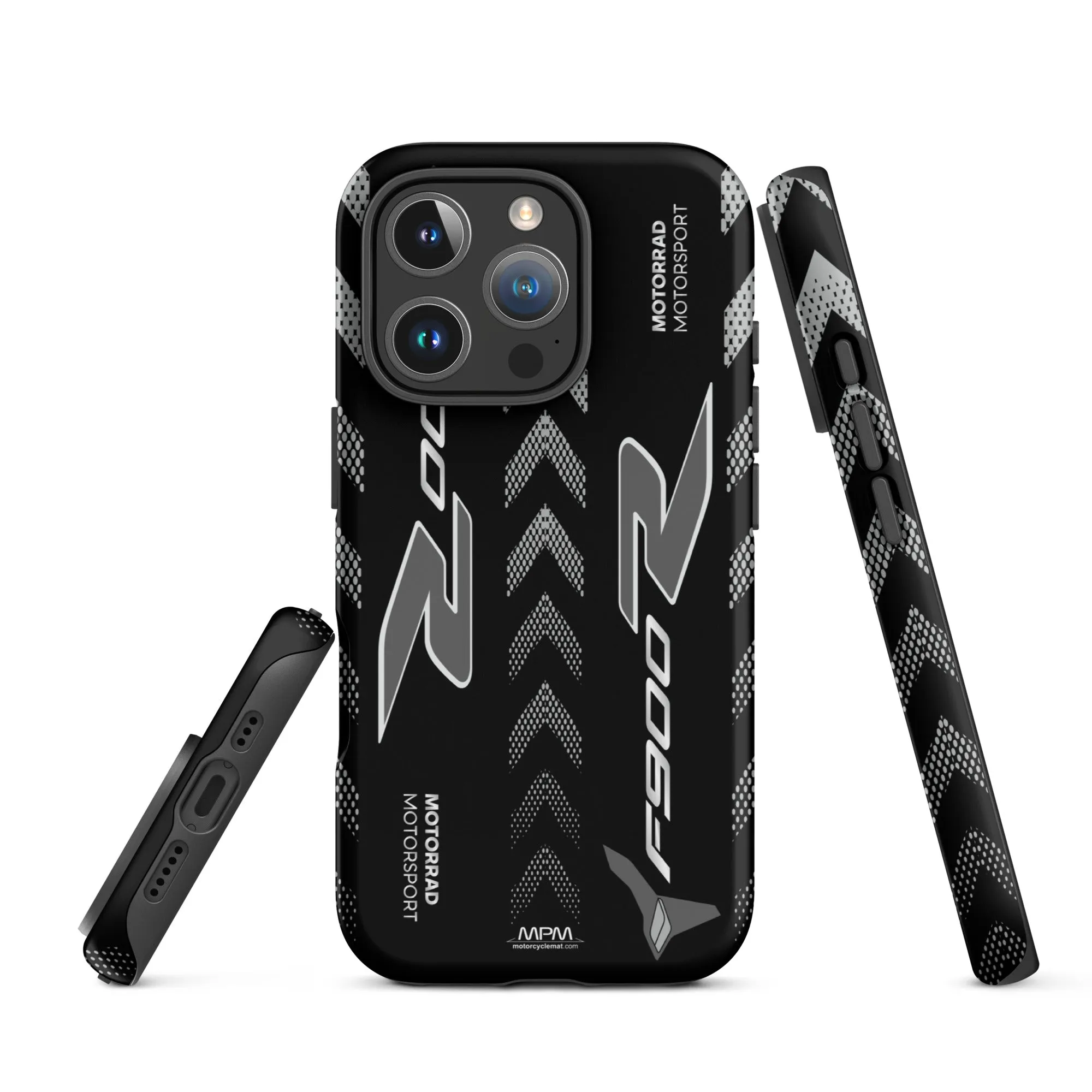 Designed Tough Case For iPhone inspired by BMW F900R Triple Black Motorcycle Model - MM5286