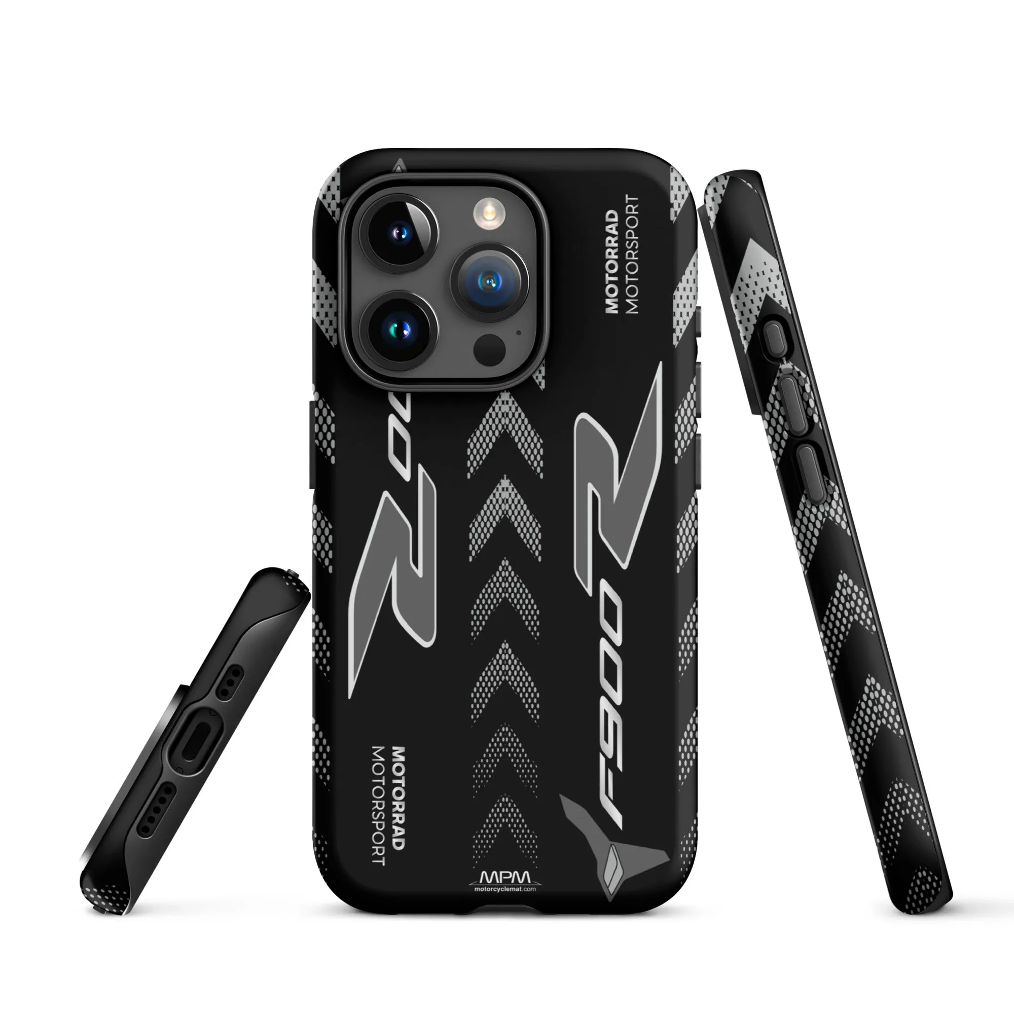 Designed Tough Case For iPhone inspired by BMW F900R Triple Black Motorcycle Model - MM5286