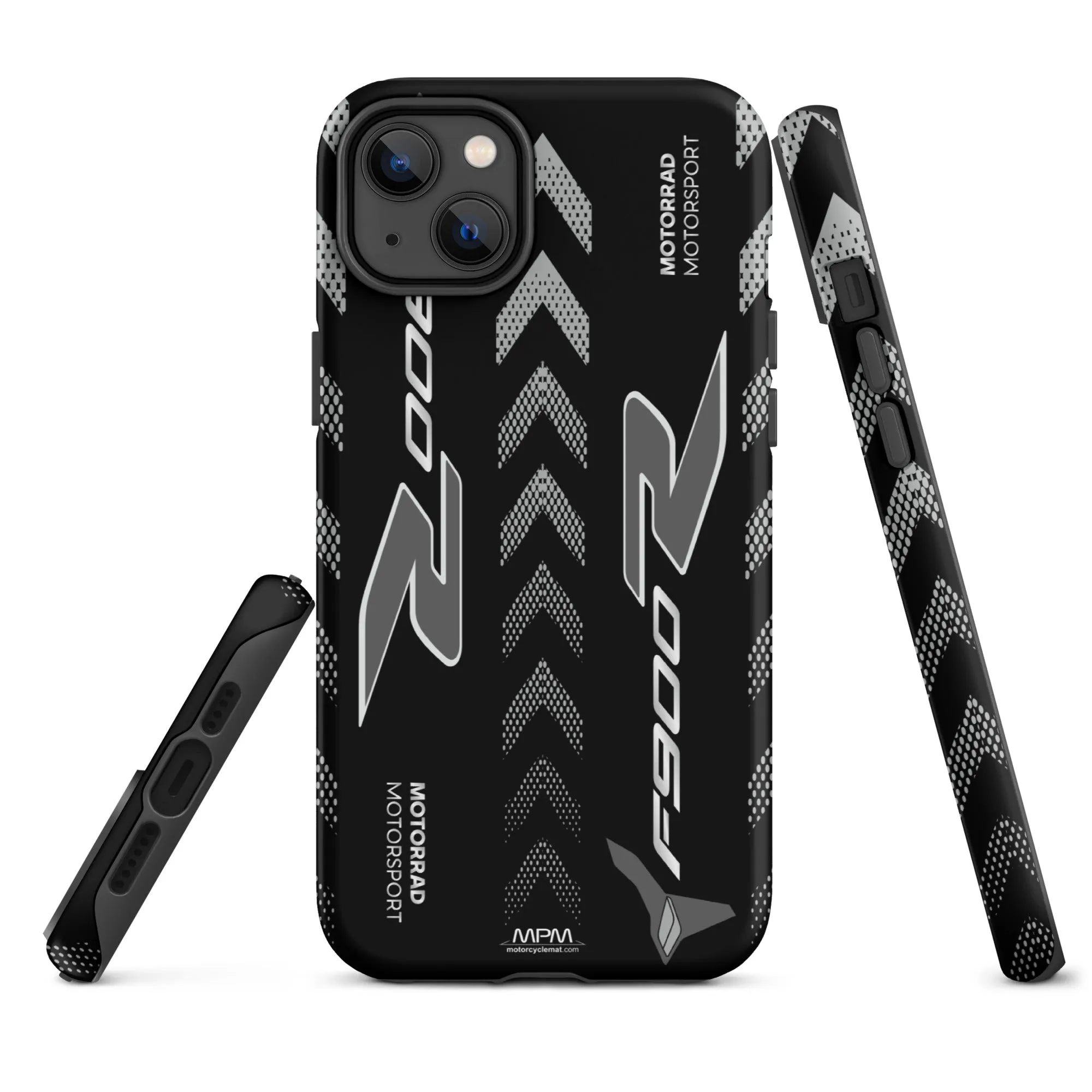 Designed Tough Case For iPhone inspired by BMW F900R Triple Black Motorcycle Model - MM5286