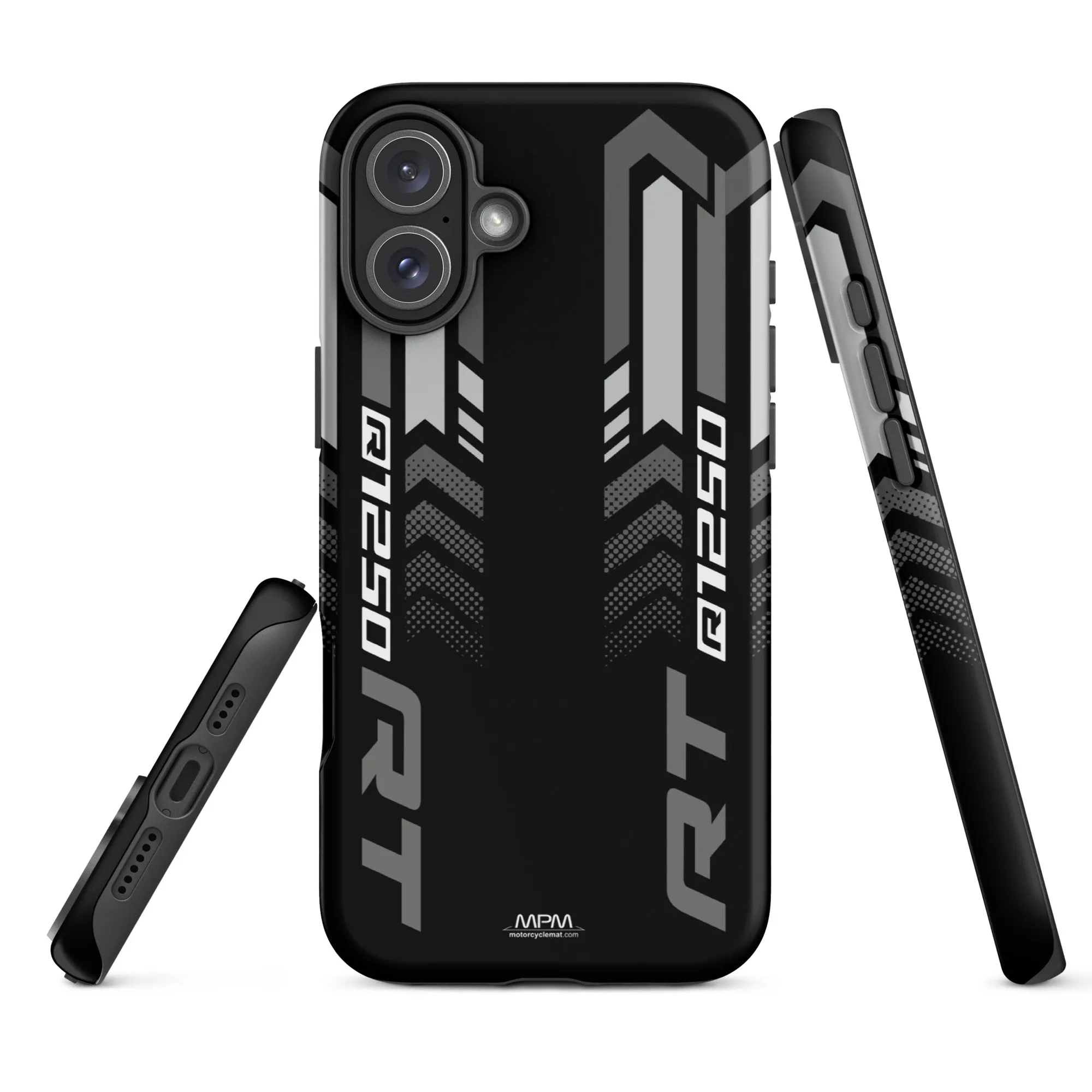 Designed Tough Case For iPhone inspired by BMW R1250RT Triple Black Motorcycle Model  - MM5283