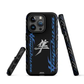 Designed Tough Case For iPhone inspired by Suzuki Hayabusa Vigor Blue Motorcycle Model - MM5129