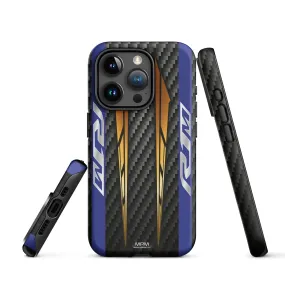 Designed Tough Case For iPhone inspired by Yamaha R1M Carbon Motorcycle Model - MM5112