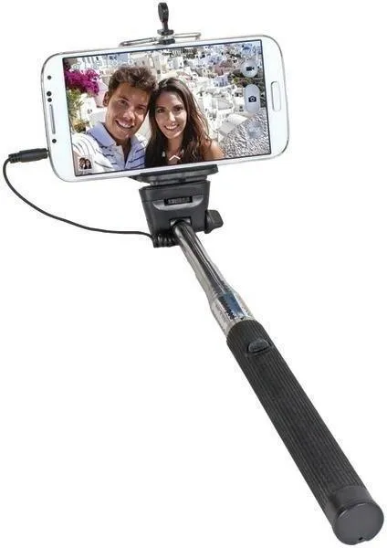 DIGITAL TREASURES 70076-PG 3.5mm Wired Selfie Clickstick (Black)