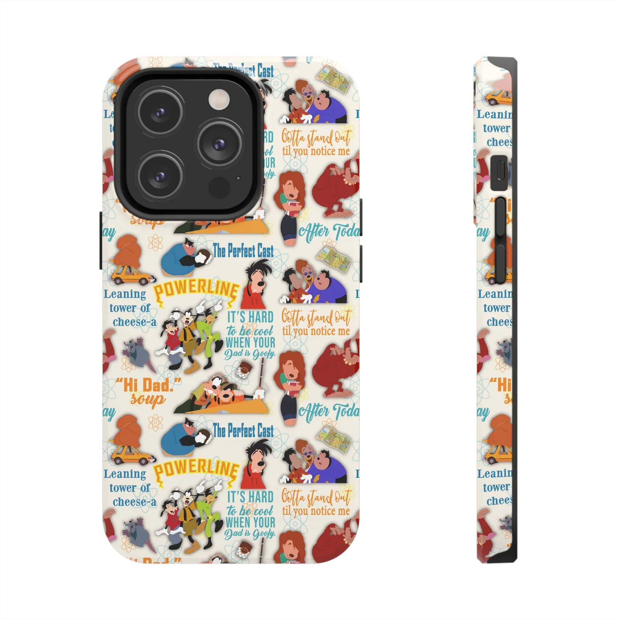 Disney Goofy i2i Inspired Phone Case Gift Inspired Fan Art Iphone Quotes