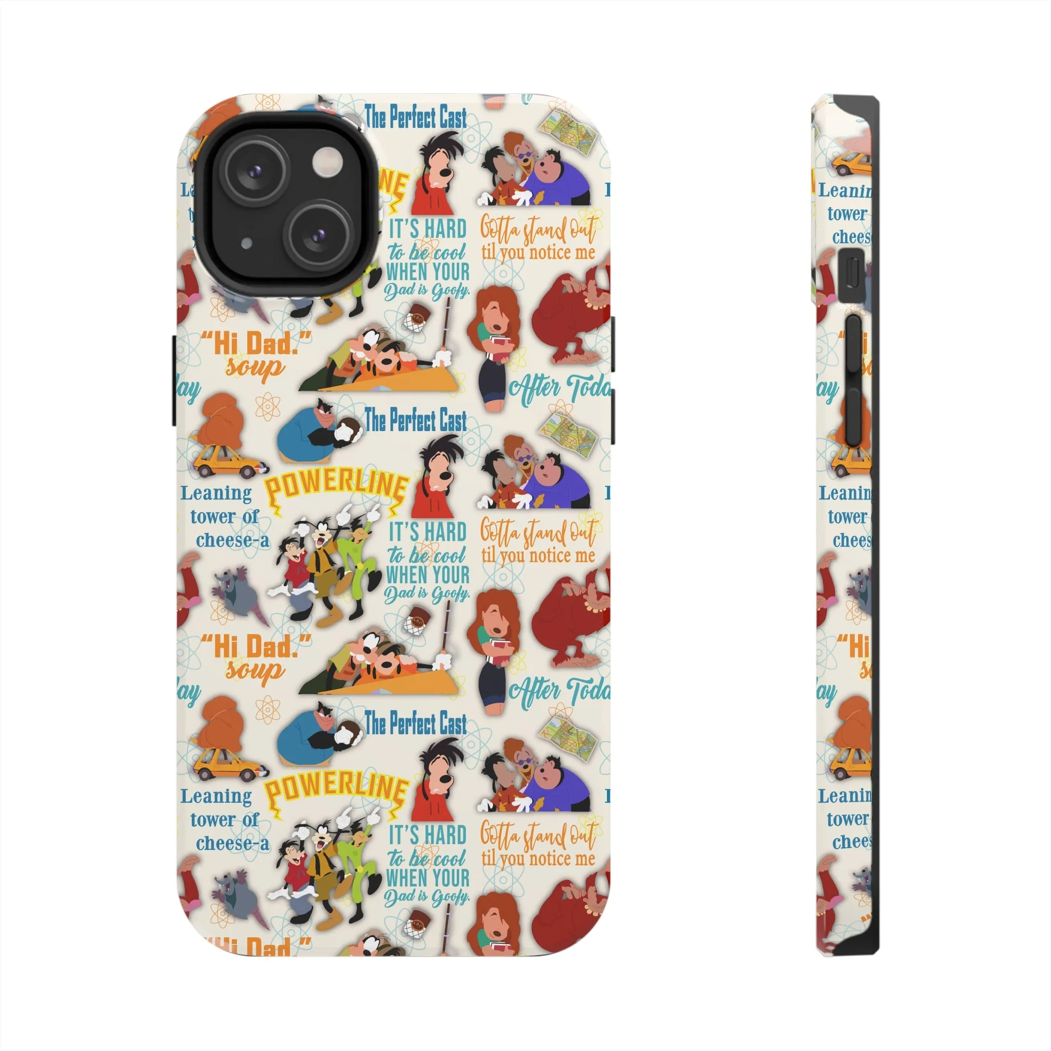 Disney Goofy i2i Inspired Phone Case Gift Inspired Fan Art Iphone Quotes