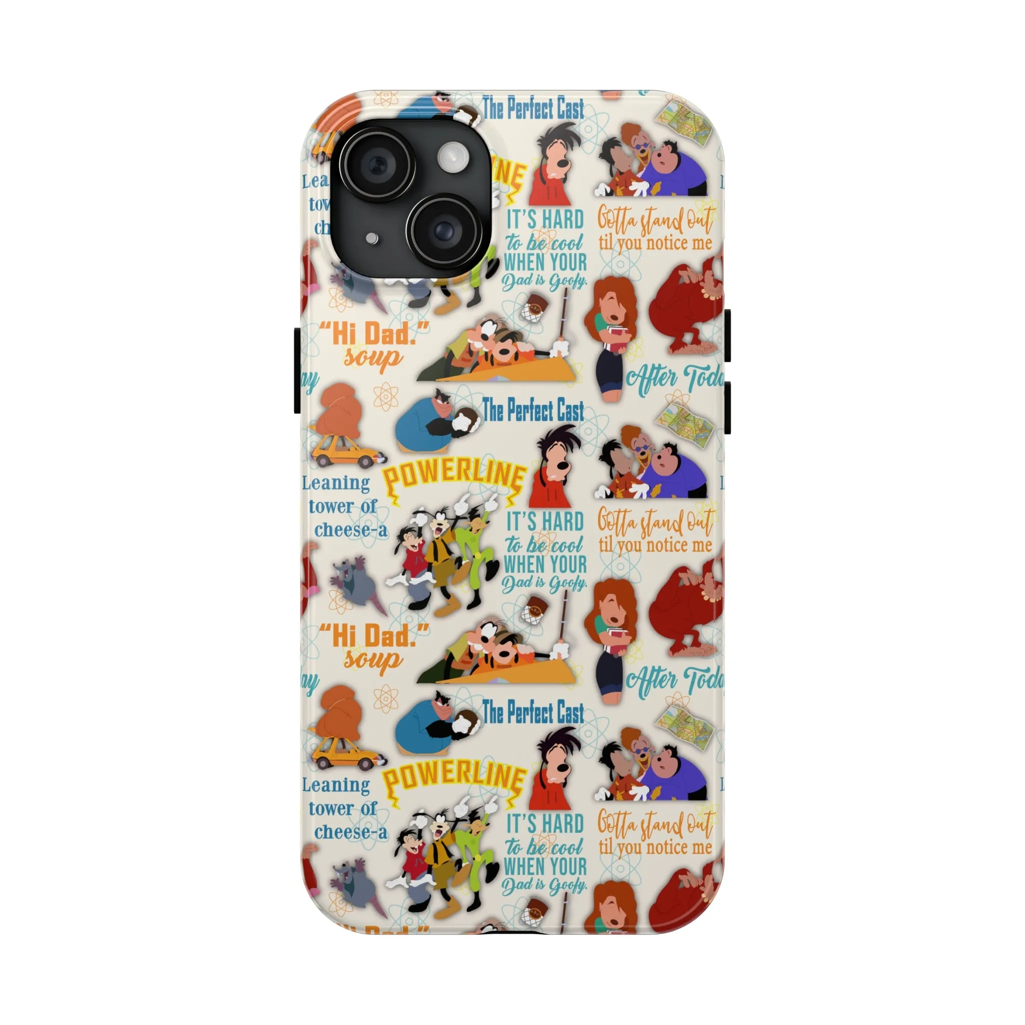 Disney Goofy i2i Inspired Phone Case Gift Inspired Fan Art Iphone Quotes