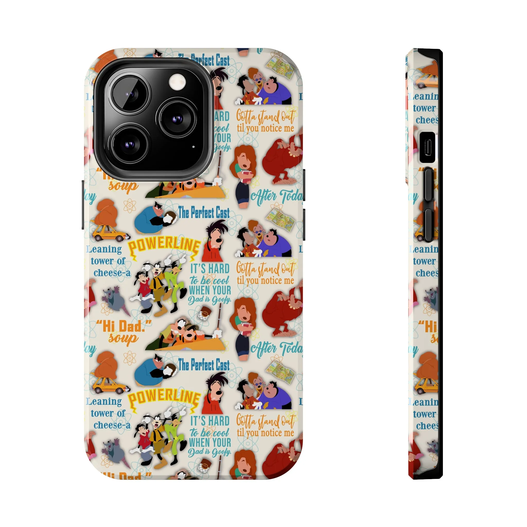 Disney Goofy i2i Inspired Phone Case Gift Inspired Fan Art Iphone Quotes