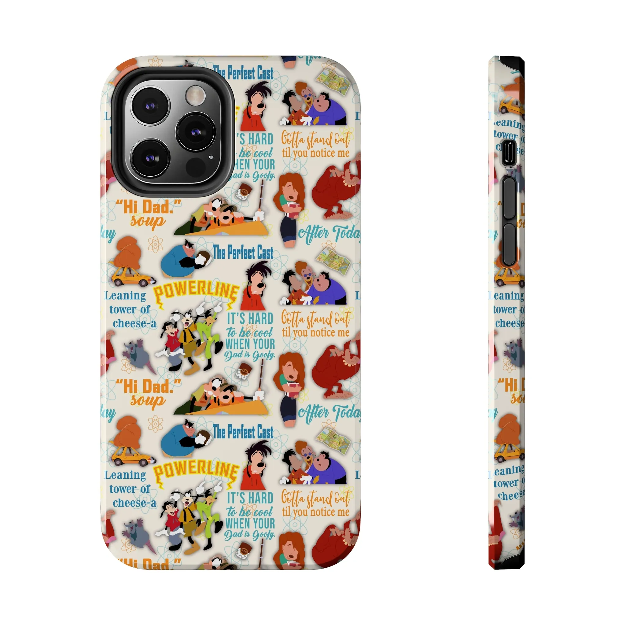 Disney Goofy i2i Inspired Phone Case Gift Inspired Fan Art Iphone Quotes