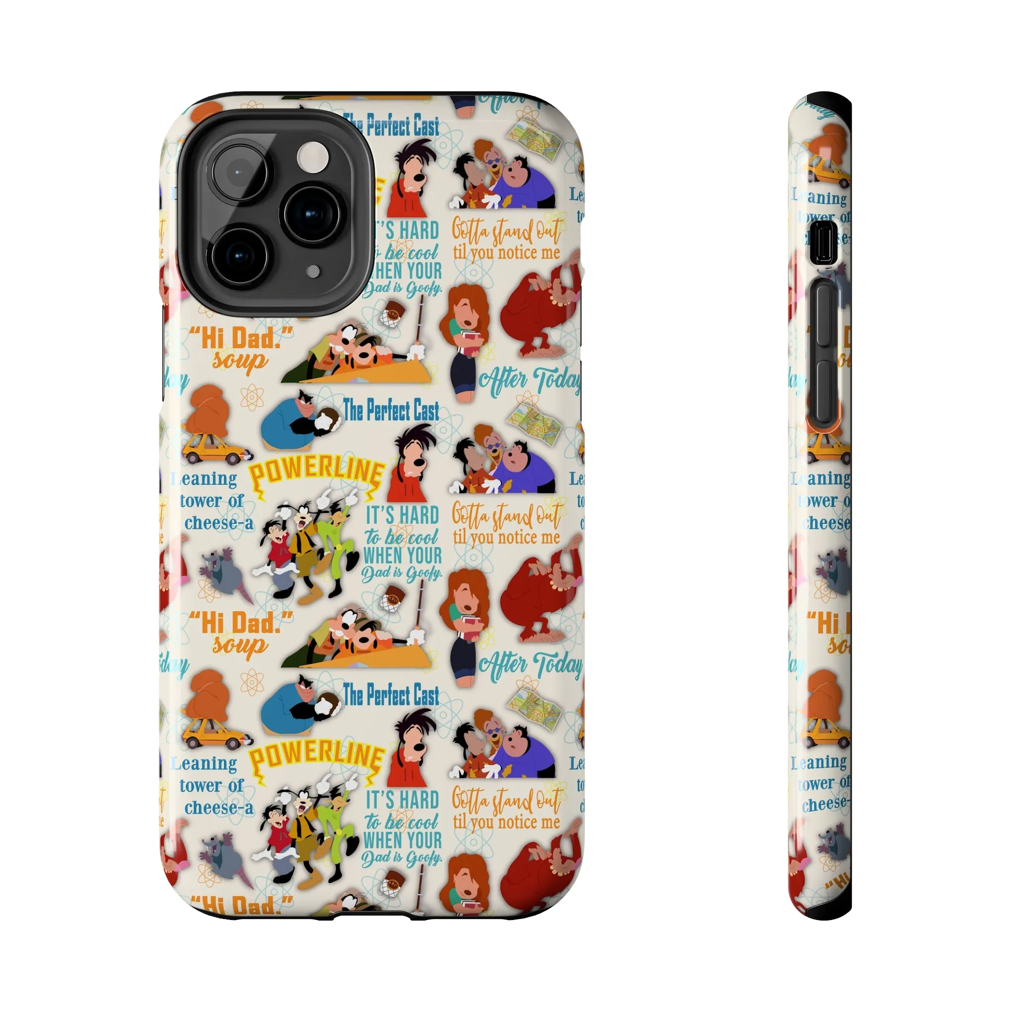 Disney Goofy i2i Inspired Phone Case Gift Inspired Fan Art Iphone Quotes