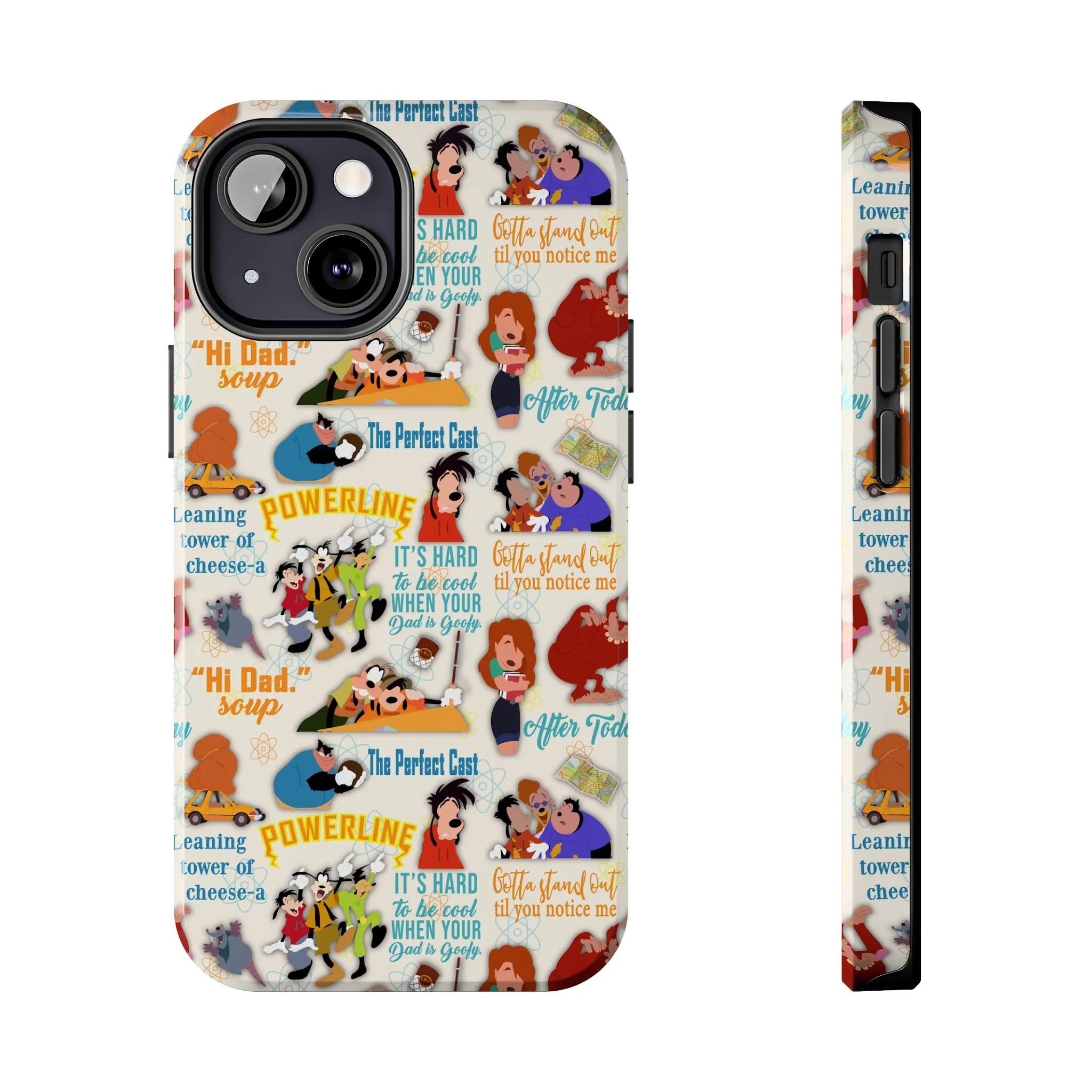 Disney Goofy i2i Inspired Phone Case Gift Inspired Fan Art Iphone Quotes