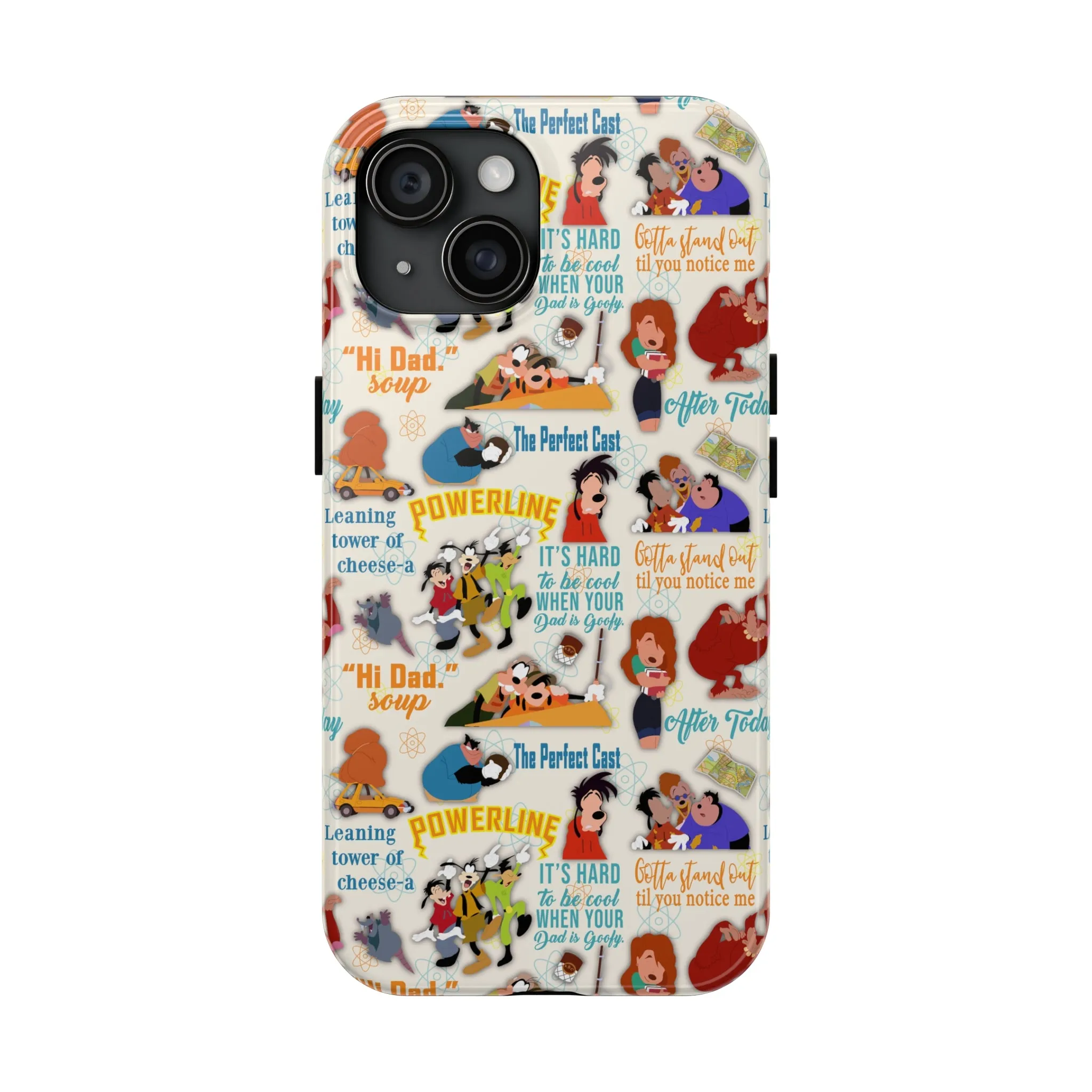 Disney Goofy i2i Inspired Phone Case Gift Inspired Fan Art Iphone Quotes