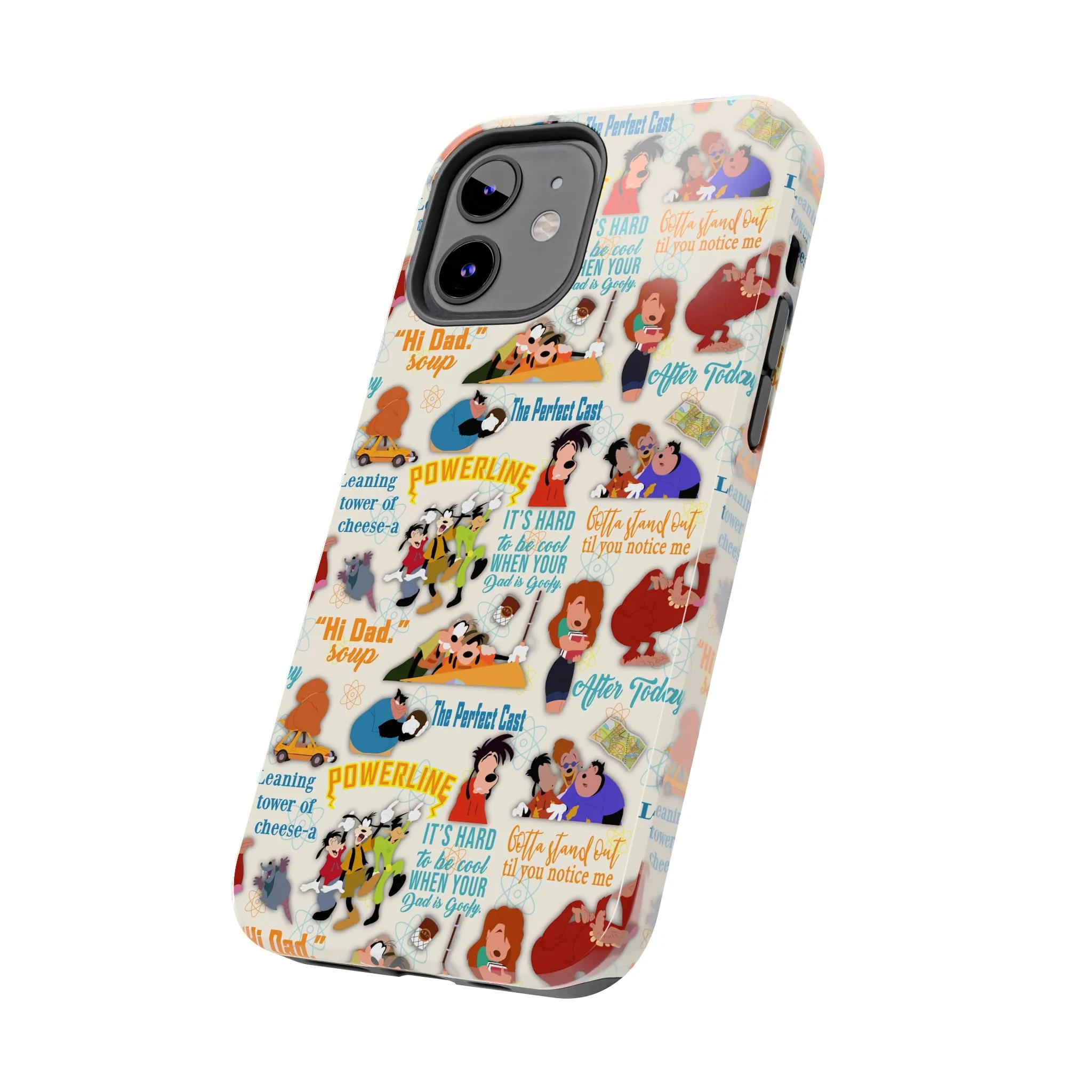 Disney Goofy i2i Inspired Phone Case Gift Inspired Fan Art Iphone Quotes