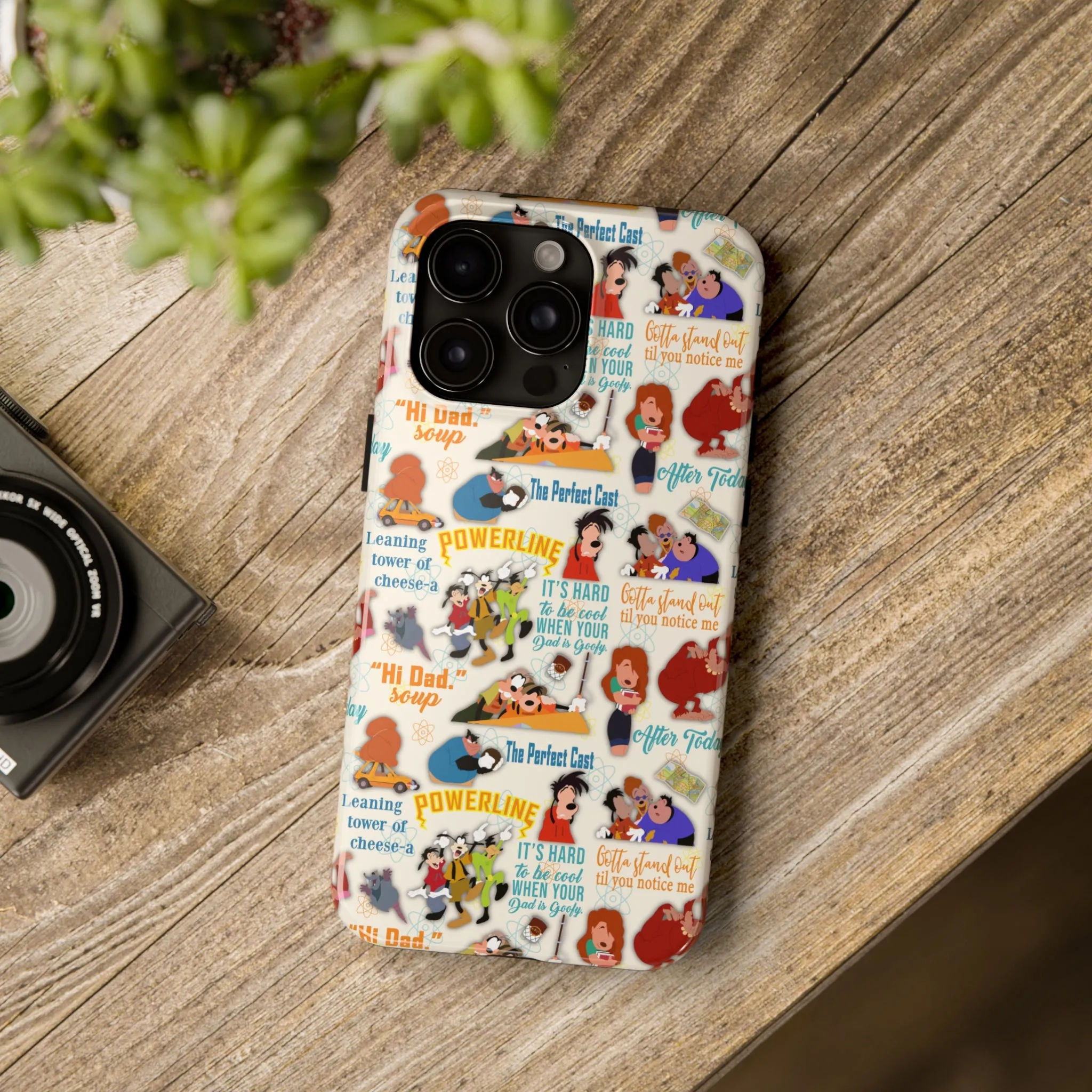 Disney Goofy i2i Inspired Phone Case Gift Inspired Fan Art Iphone Quotes