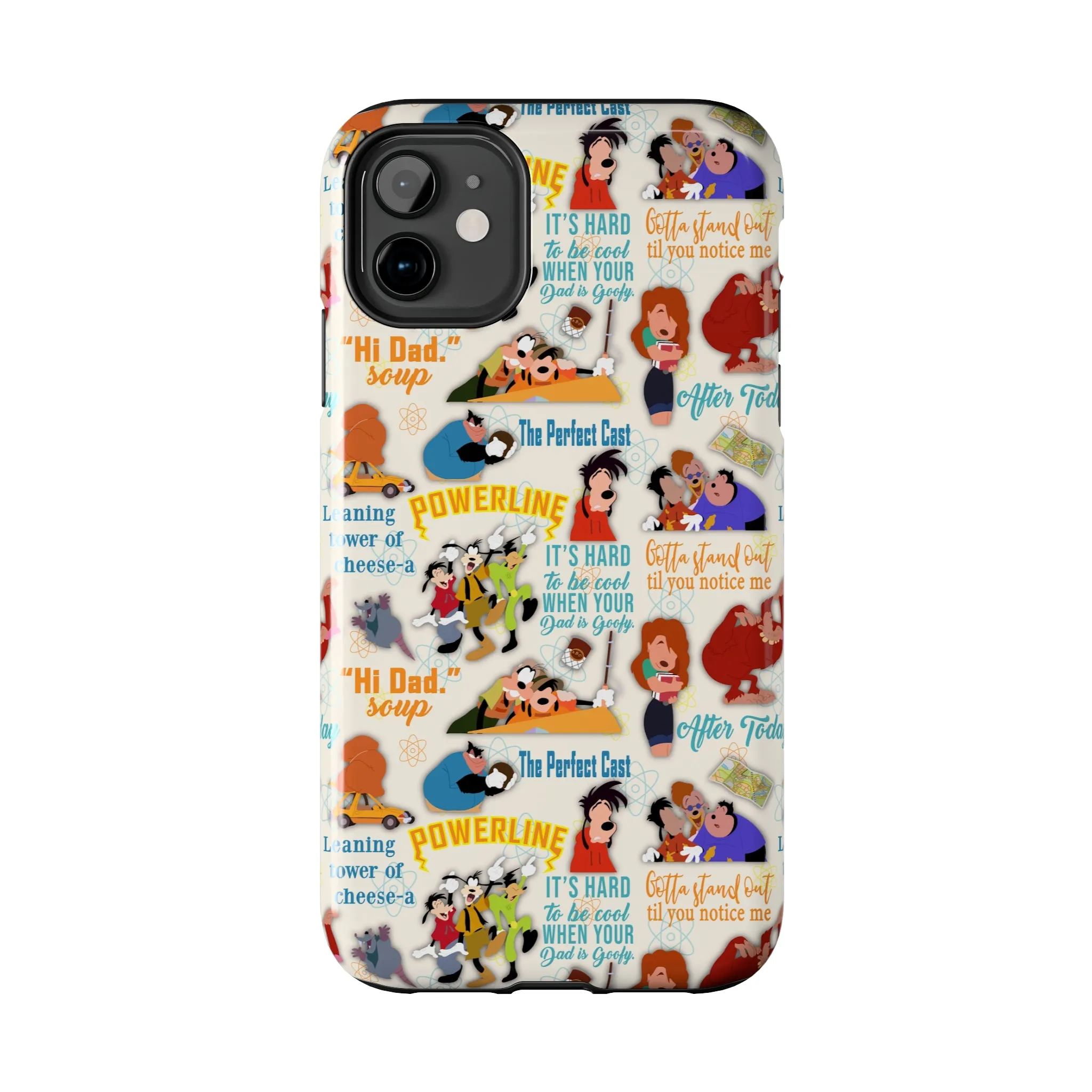 Disney Goofy i2i Inspired Phone Case Gift Inspired Fan Art Iphone Quotes