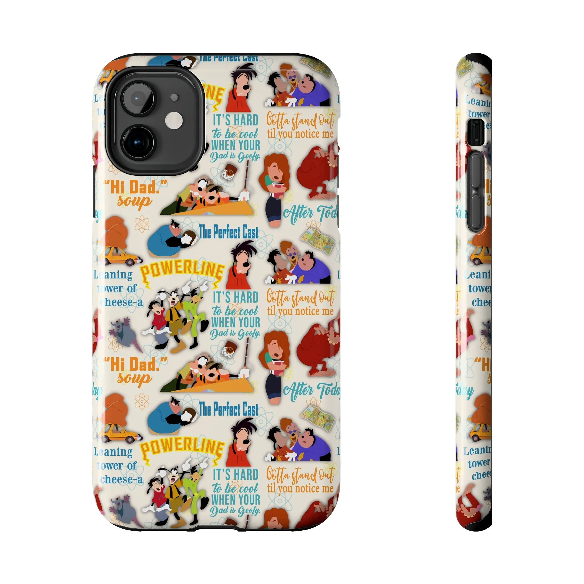 Disney Goofy i2i Inspired Phone Case Gift Inspired Fan Art Iphone Quotes