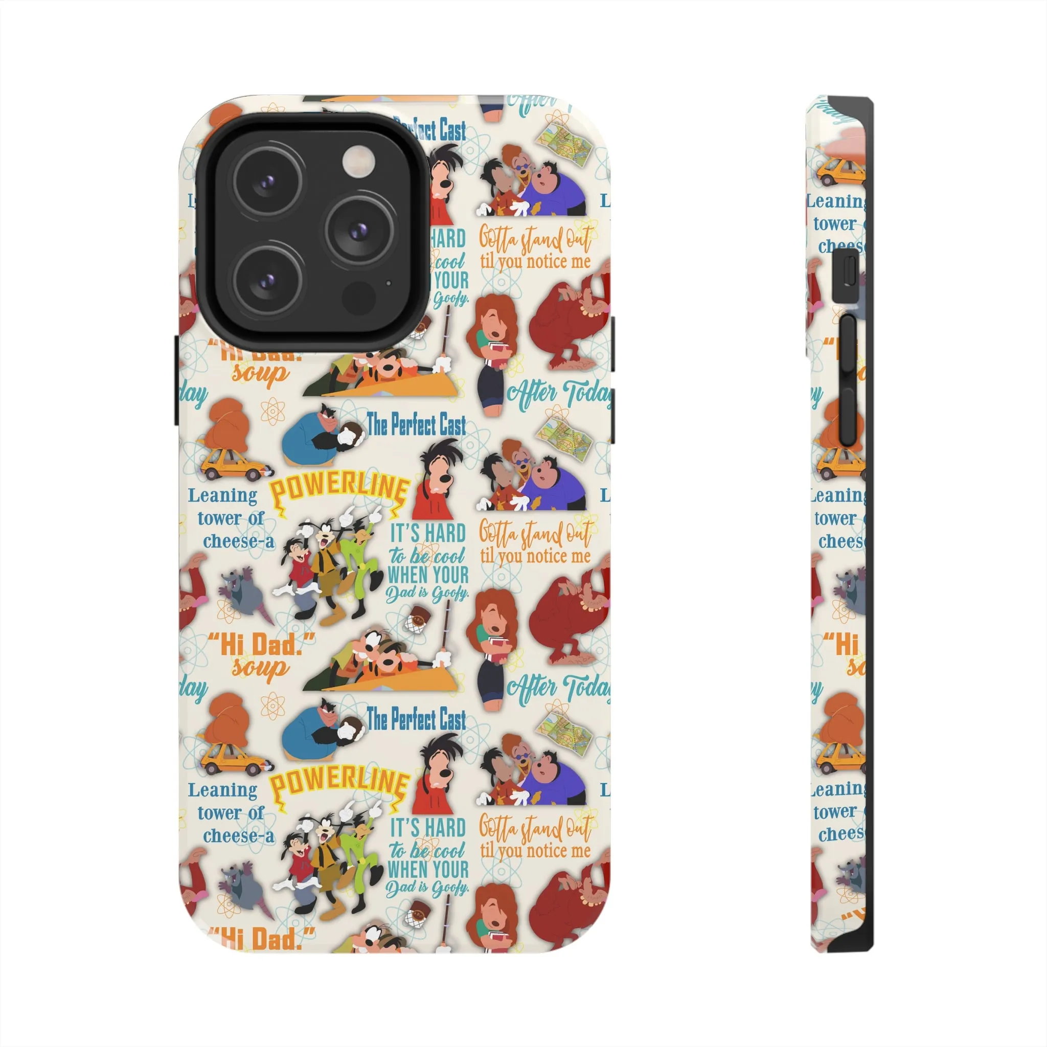 Disney Goofy i2i Inspired Phone Case Gift Inspired Fan Art Iphone Quotes