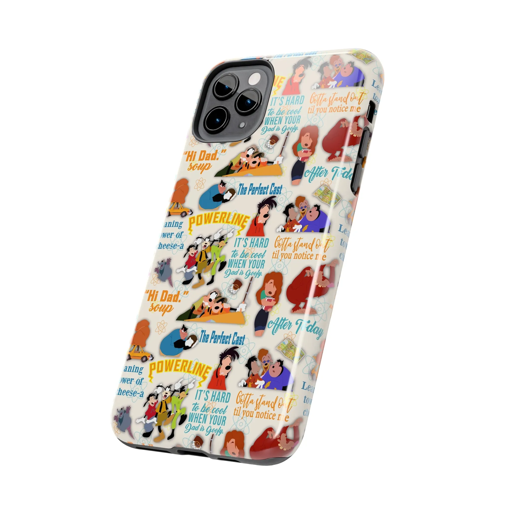 Disney Goofy i2i Inspired Phone Case Gift Inspired Fan Art Iphone Quotes