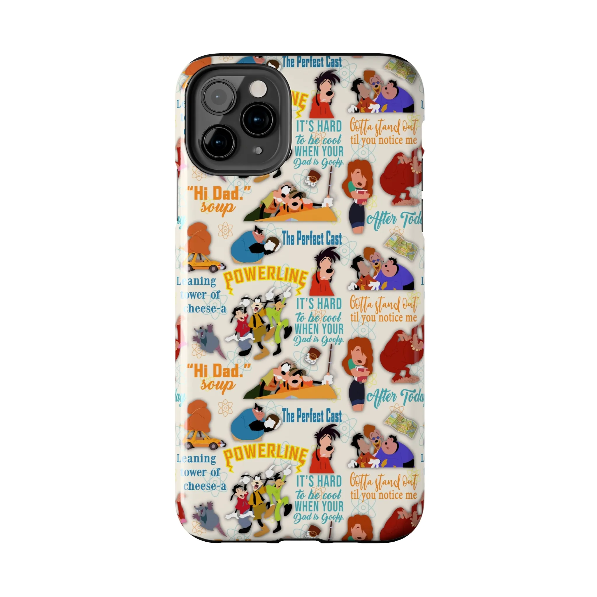 Disney Goofy i2i Inspired Phone Case Gift Inspired Fan Art Iphone Quotes