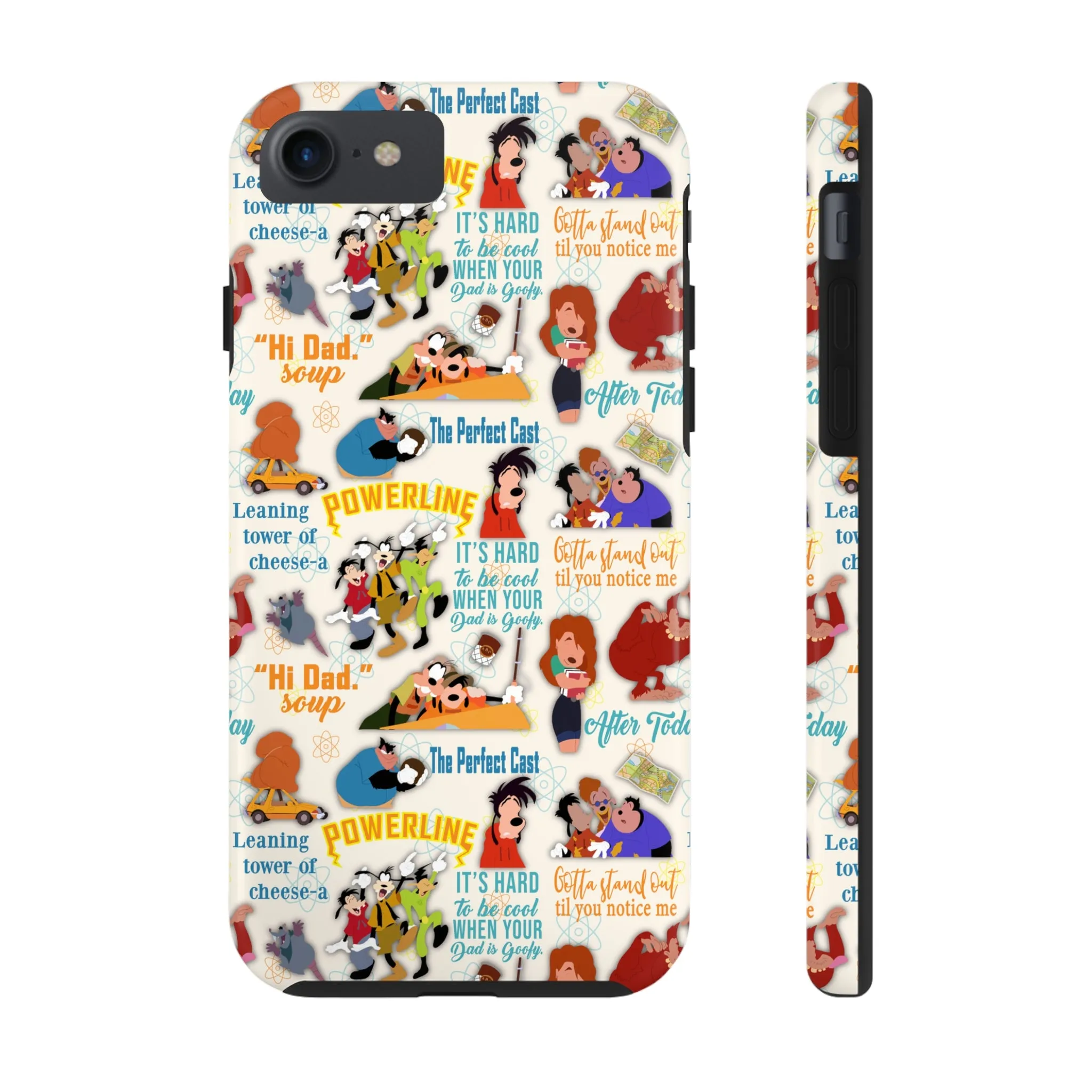 Disney Goofy i2i Inspired Phone Case Gift Inspired Fan Art Iphone Quotes