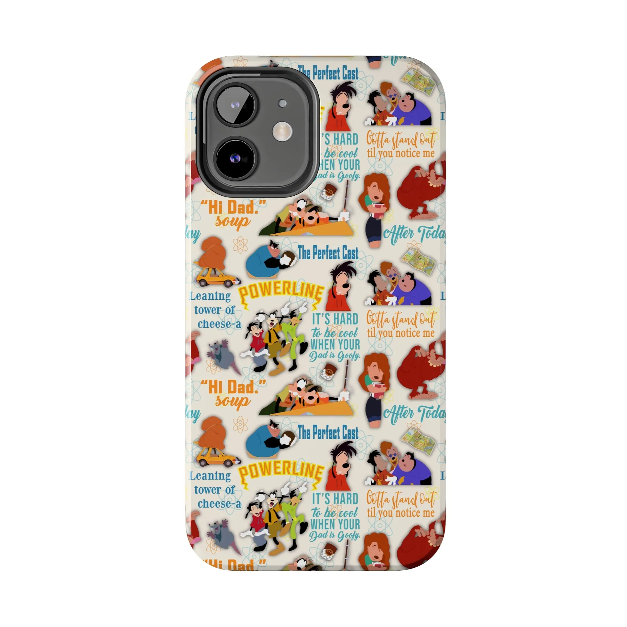 Disney Goofy i2i Inspired Phone Case Gift Inspired Fan Art Iphone Quotes