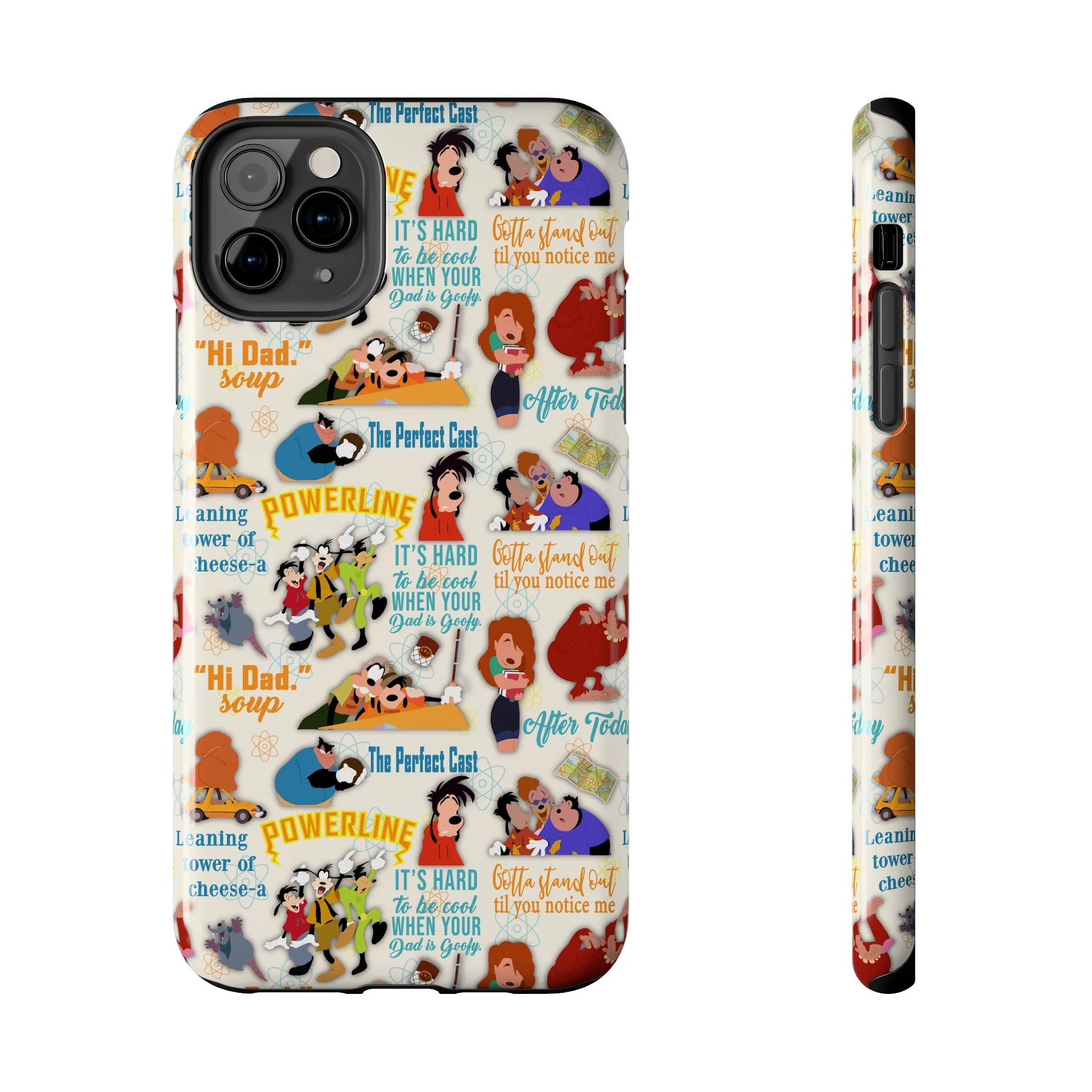 Disney Goofy i2i Inspired Phone Case Gift Inspired Fan Art Iphone Quotes