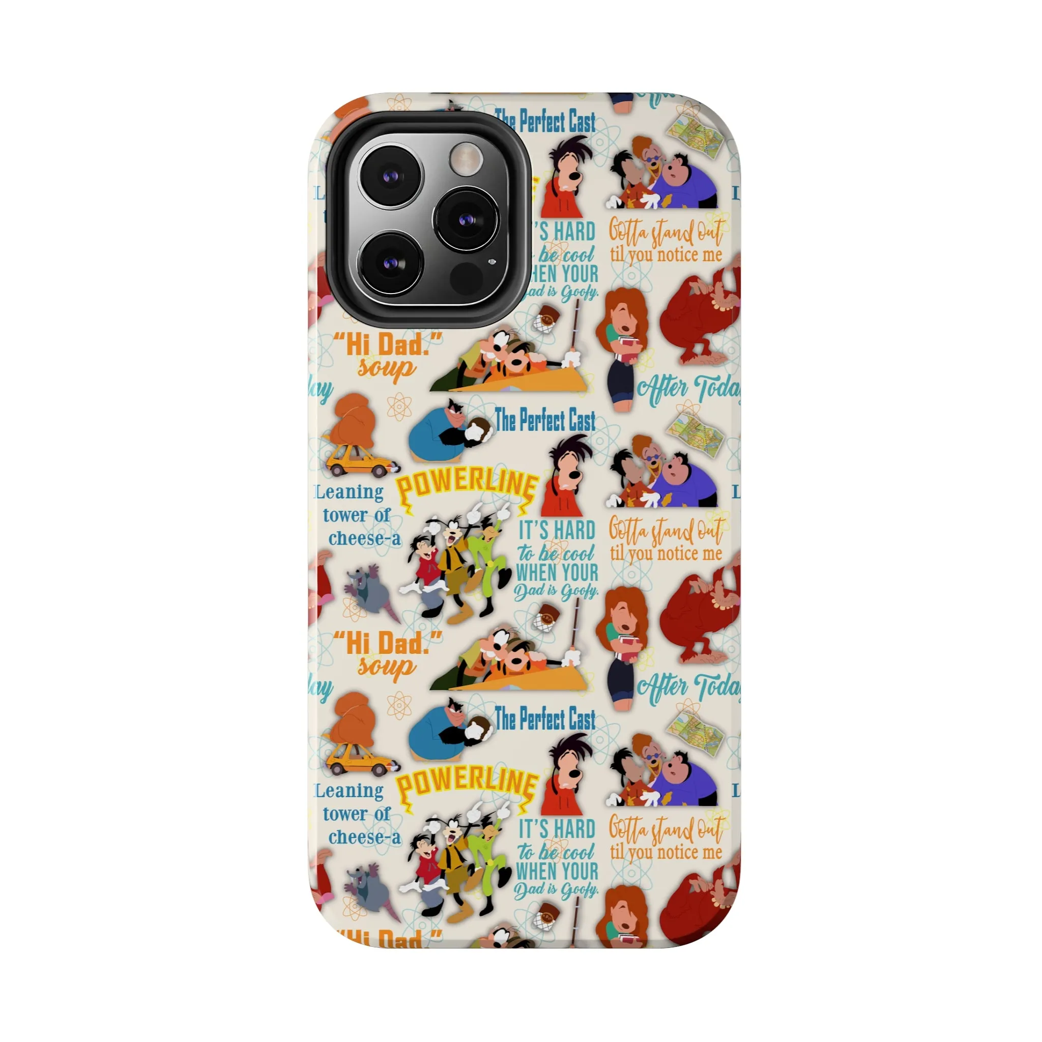 Disney Goofy i2i Inspired Phone Case Gift Inspired Fan Art Iphone Quotes