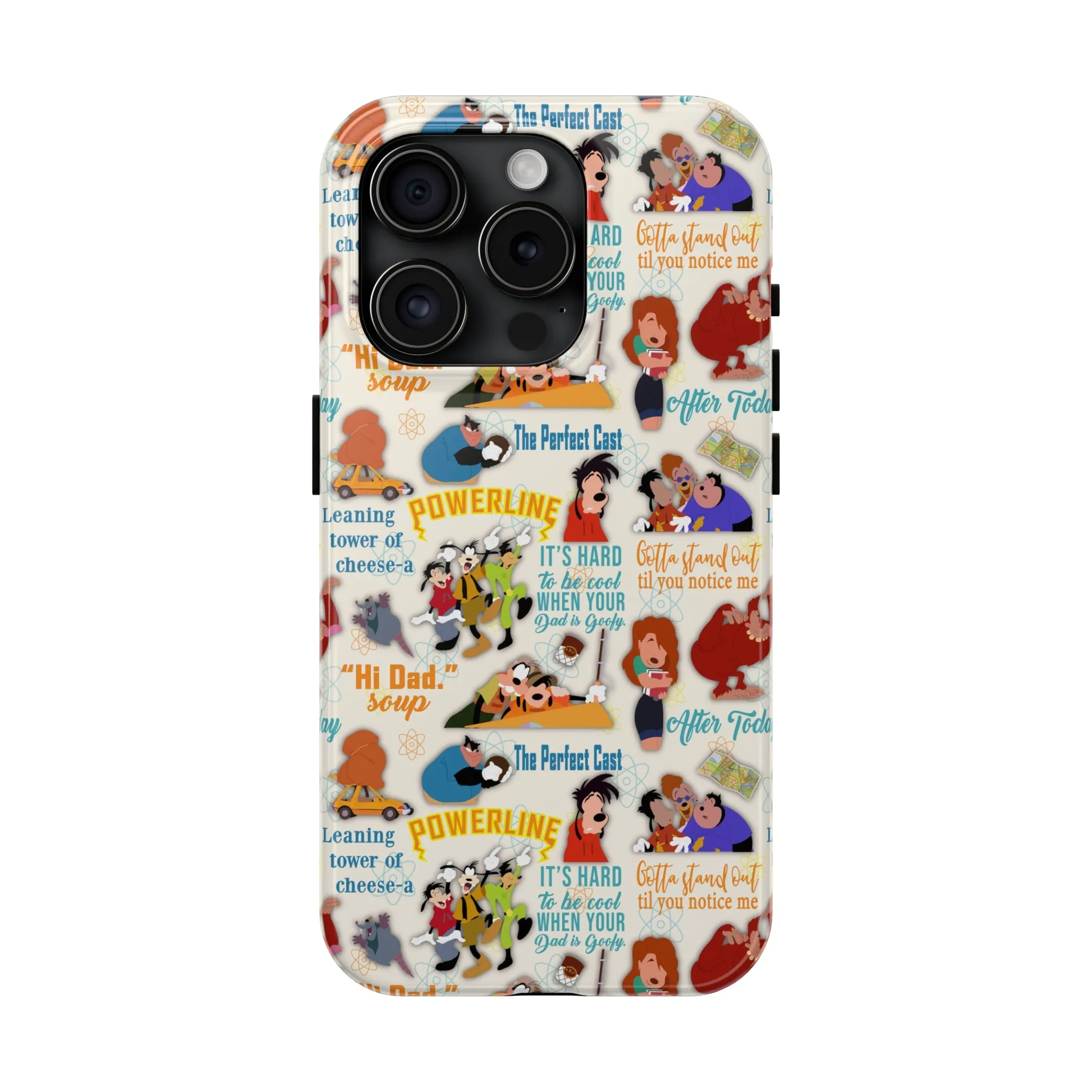 Disney Goofy i2i Inspired Phone Case Gift Inspired Fan Art Iphone Quotes