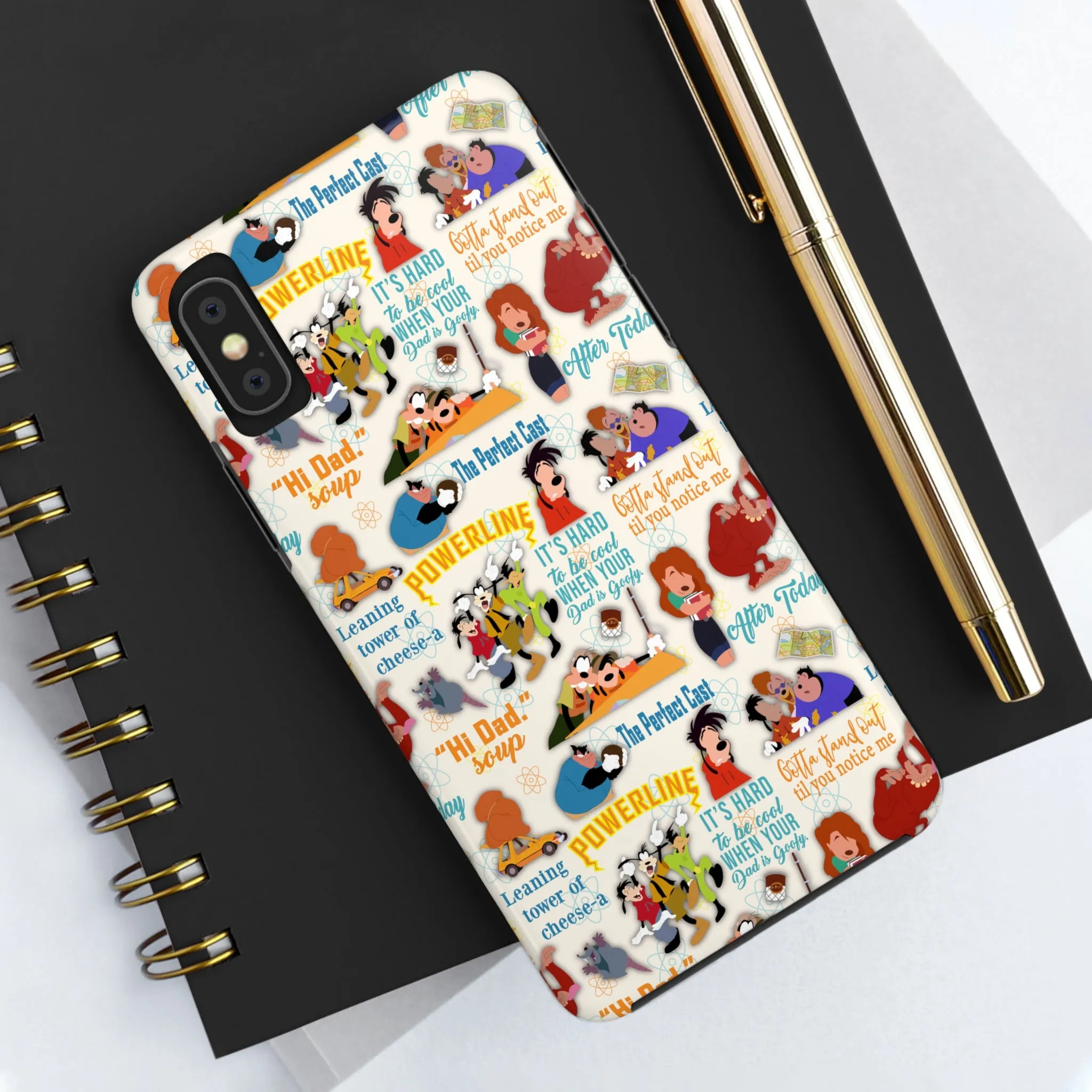 Disney Goofy i2i Inspired Phone Case Gift Inspired Fan Art Iphone Quotes