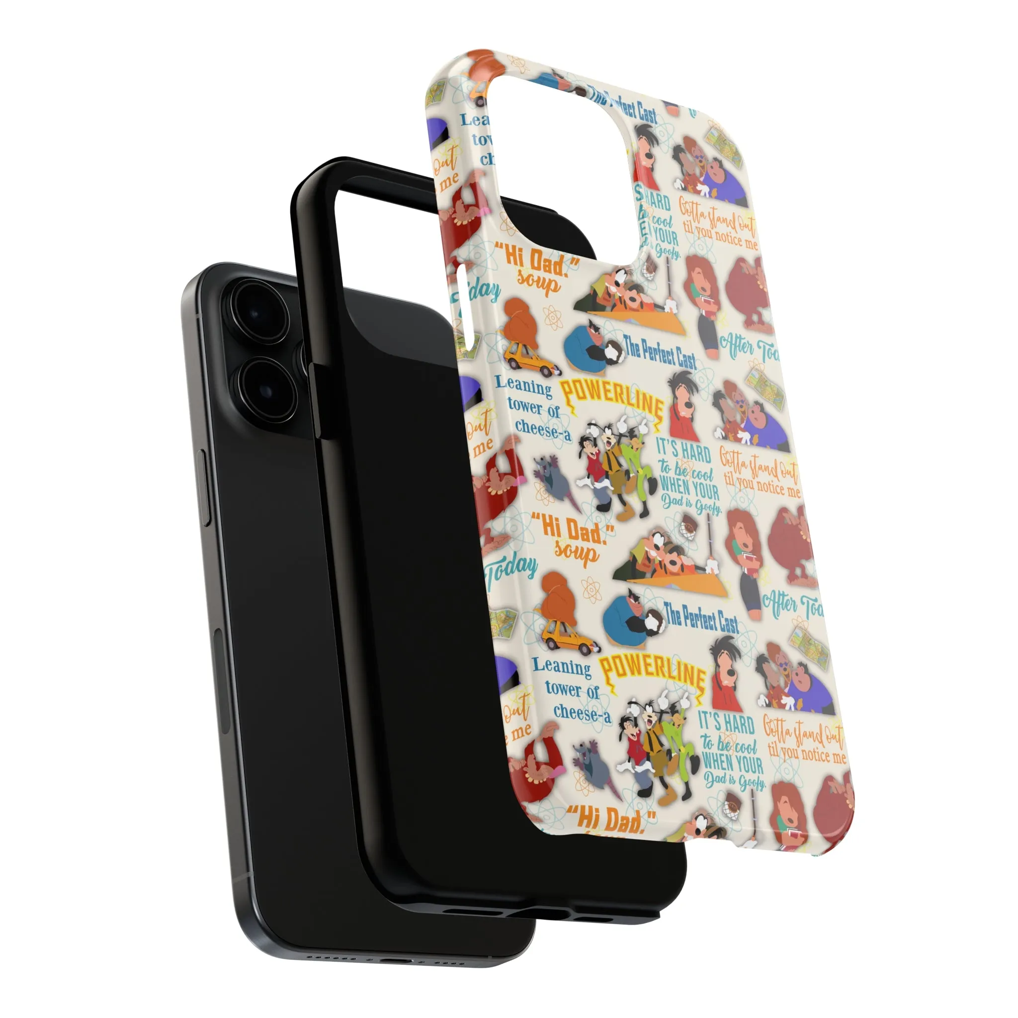 Disney Goofy i2i Inspired Phone Case Gift Inspired Fan Art Iphone Quotes