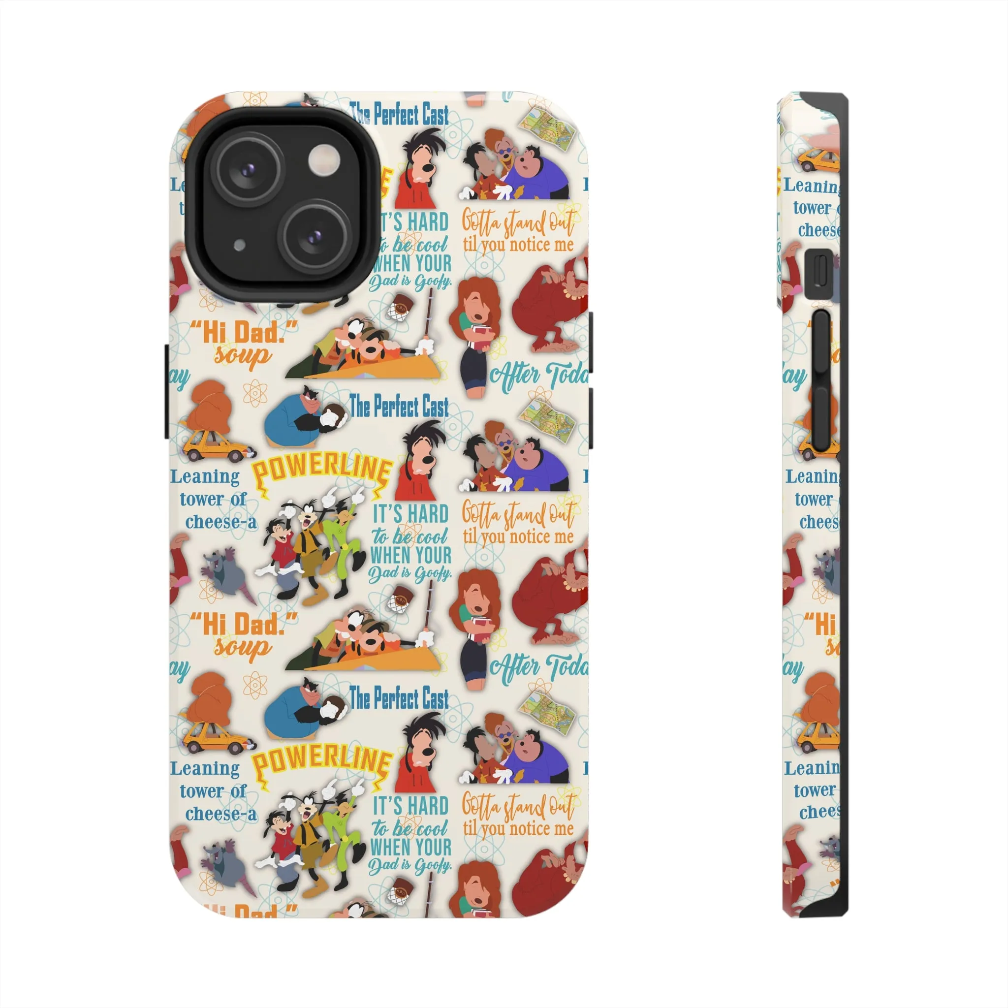 Disney Goofy i2i Inspired Phone Case Gift Inspired Fan Art Iphone Quotes