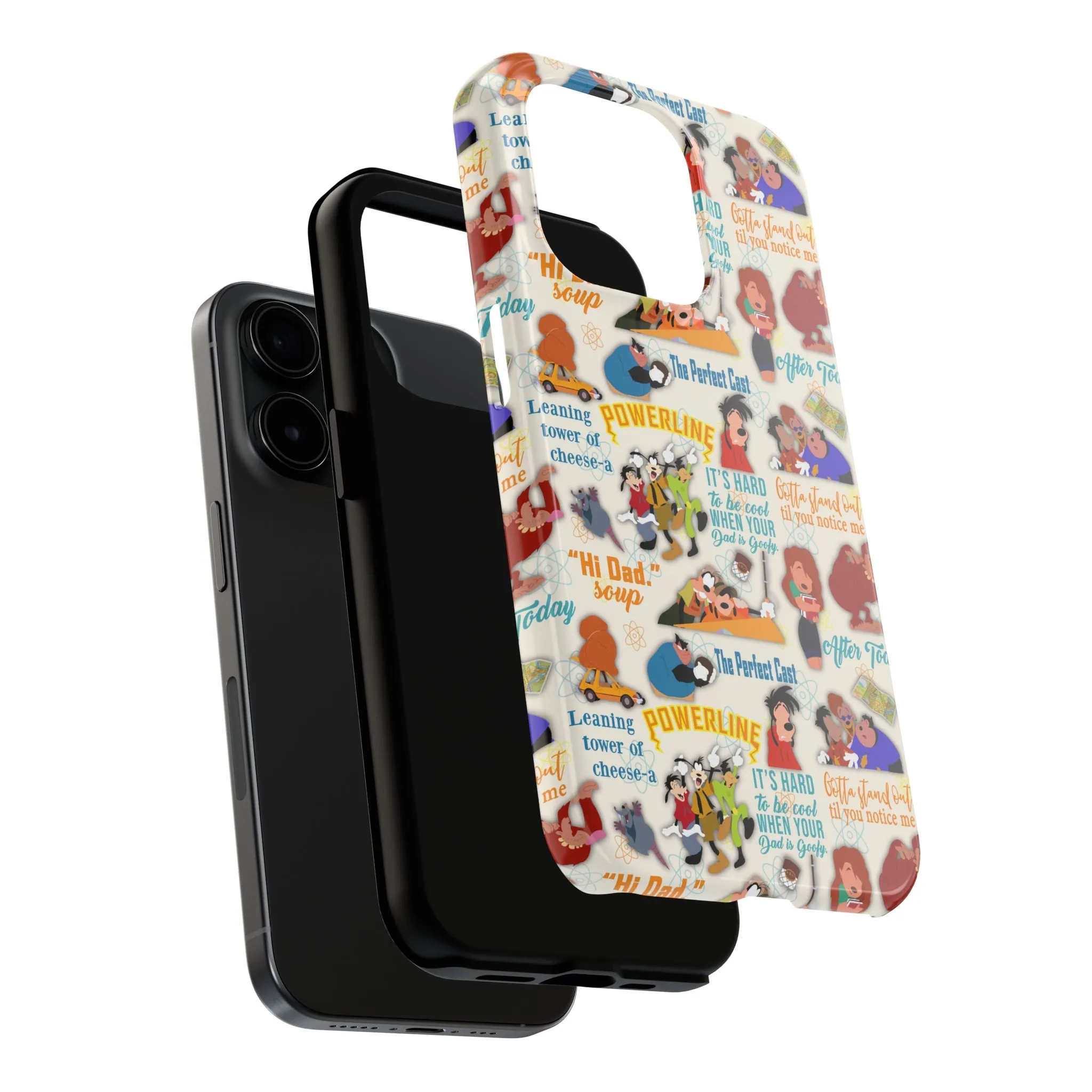 Disney Goofy i2i Inspired Phone Case Gift Inspired Fan Art Iphone Quotes